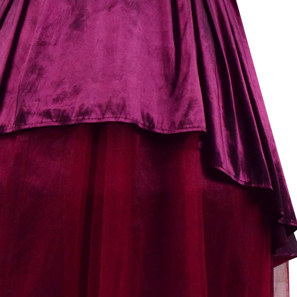 Greatest Showman Bearded Lady Costume for Women - Halloween Circus Cosplay Dress with Beard - Perfect for Halloween Parties, Themed Events, and Movie Character Outfits