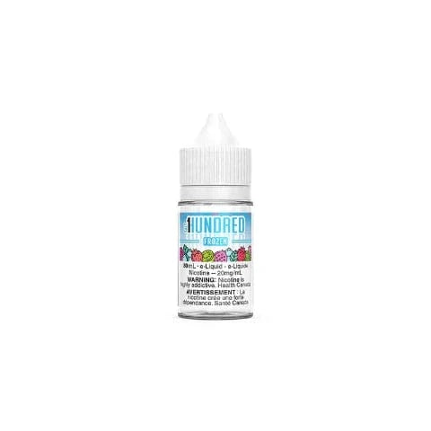 Frozen Salt Nicotine E-Liquid - Hundred Salts 30mL for Vape Pens & Pod Systems | Refreshing Menthol Flavor