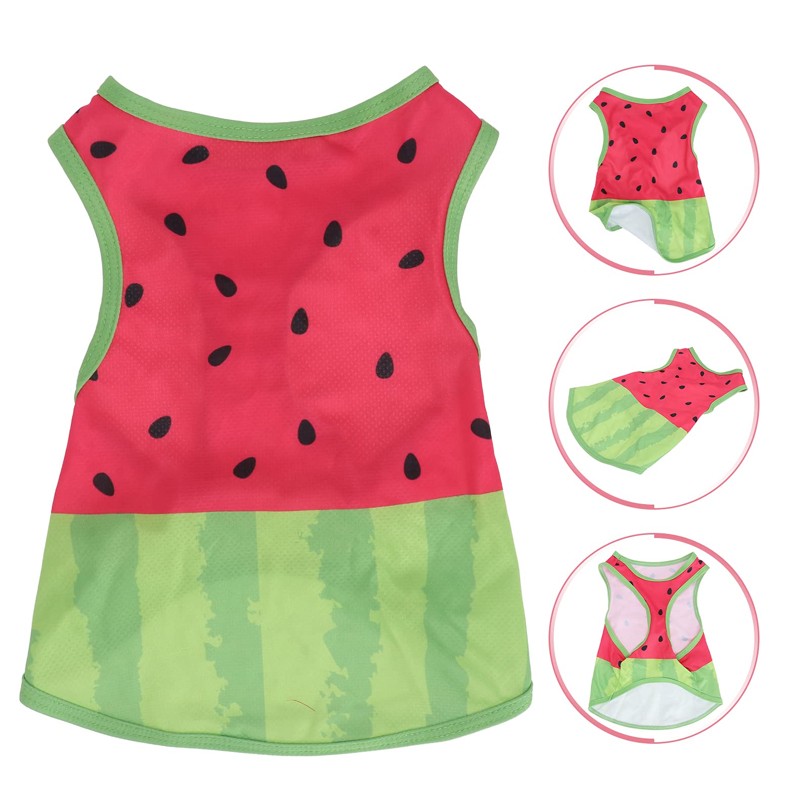 Cooling Dog Vest for Summer - Breathable Pet Clothes for Small Dogs | UV Protection & Heat Relief | Perfect for Outdoor Walks, Beach Trips & Hot Weather