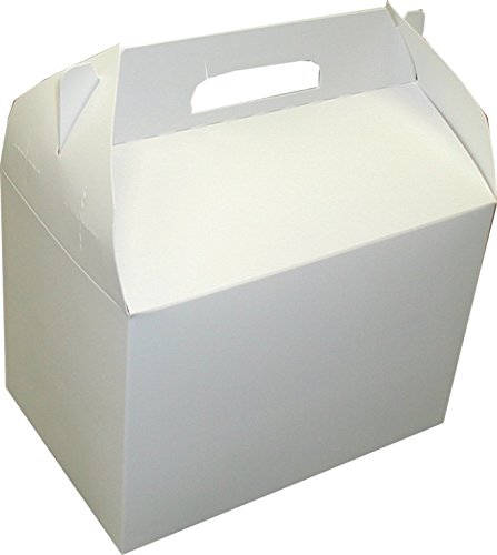 GP PRO Dixie 10 Lb White Barn Style Carryout Carton - 6