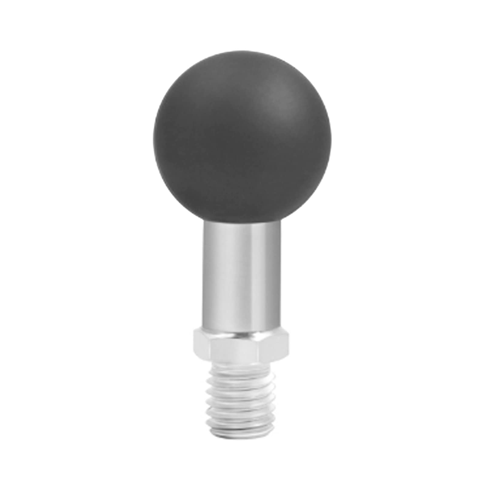 Haveratio 25mm Aluminum Alloy Ball Head Adapter with M10 Screw - RAM Mount Compatible Motorcycle Phone Holder for Car, Bike & ATV - Durable Bracket Stand for GPS, Camera & Mobile Devices