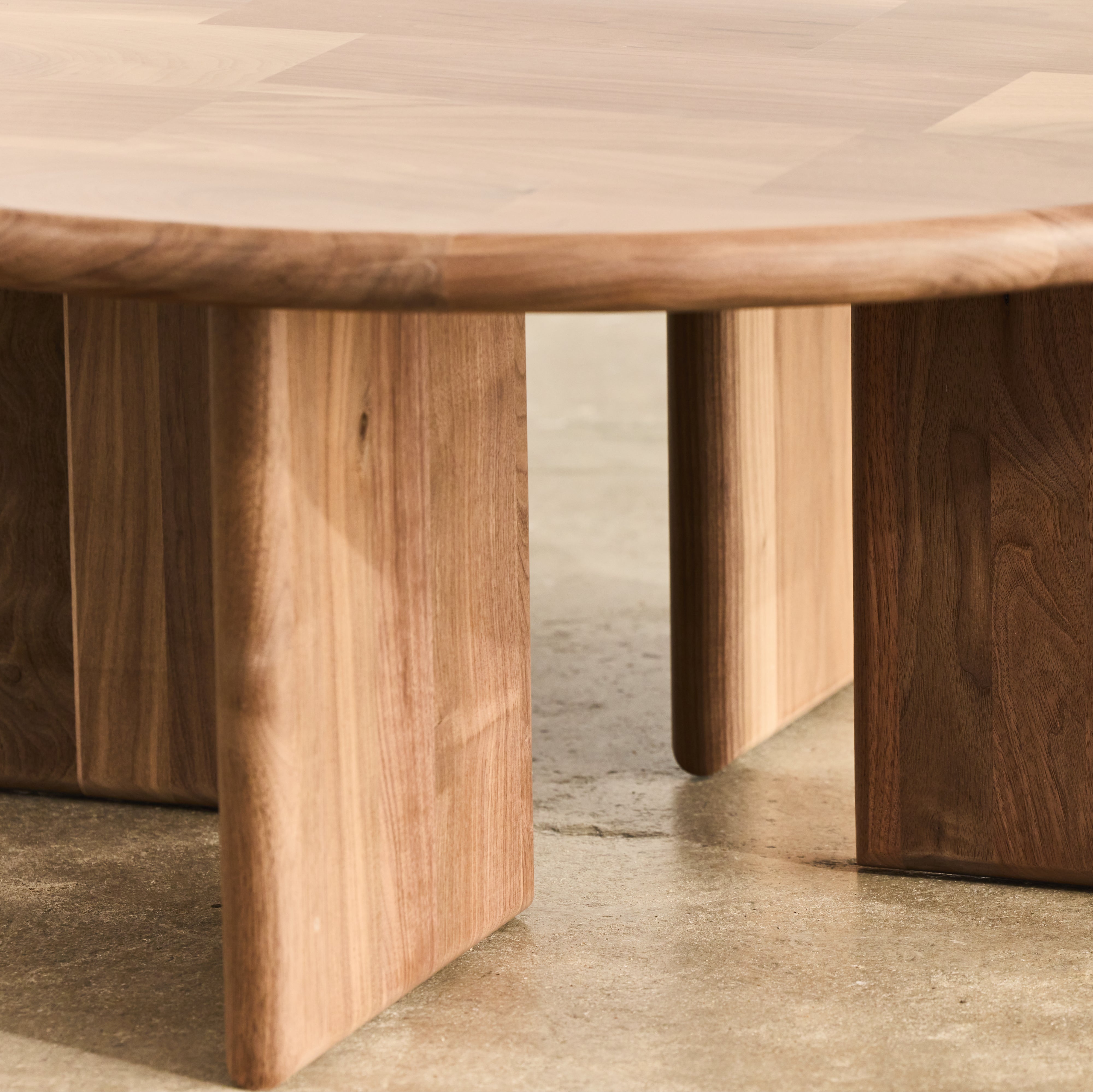 Eco-Friendly Zero Waste Coffee Table - Sustainable Wooden Living Room Furniture for Small Spaces | Perfect for Apartments, Eco-Conscious Homes & Minimalist Decor