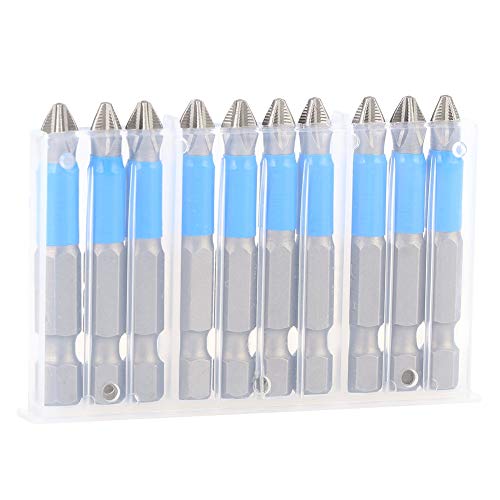 10Pcs High-Speed Steel Electric Drill Bits Set - Durable Screwdriver Bits for Iron & Metal Drilling - Perfect for DIY Home Improvement & Woodworking Projects