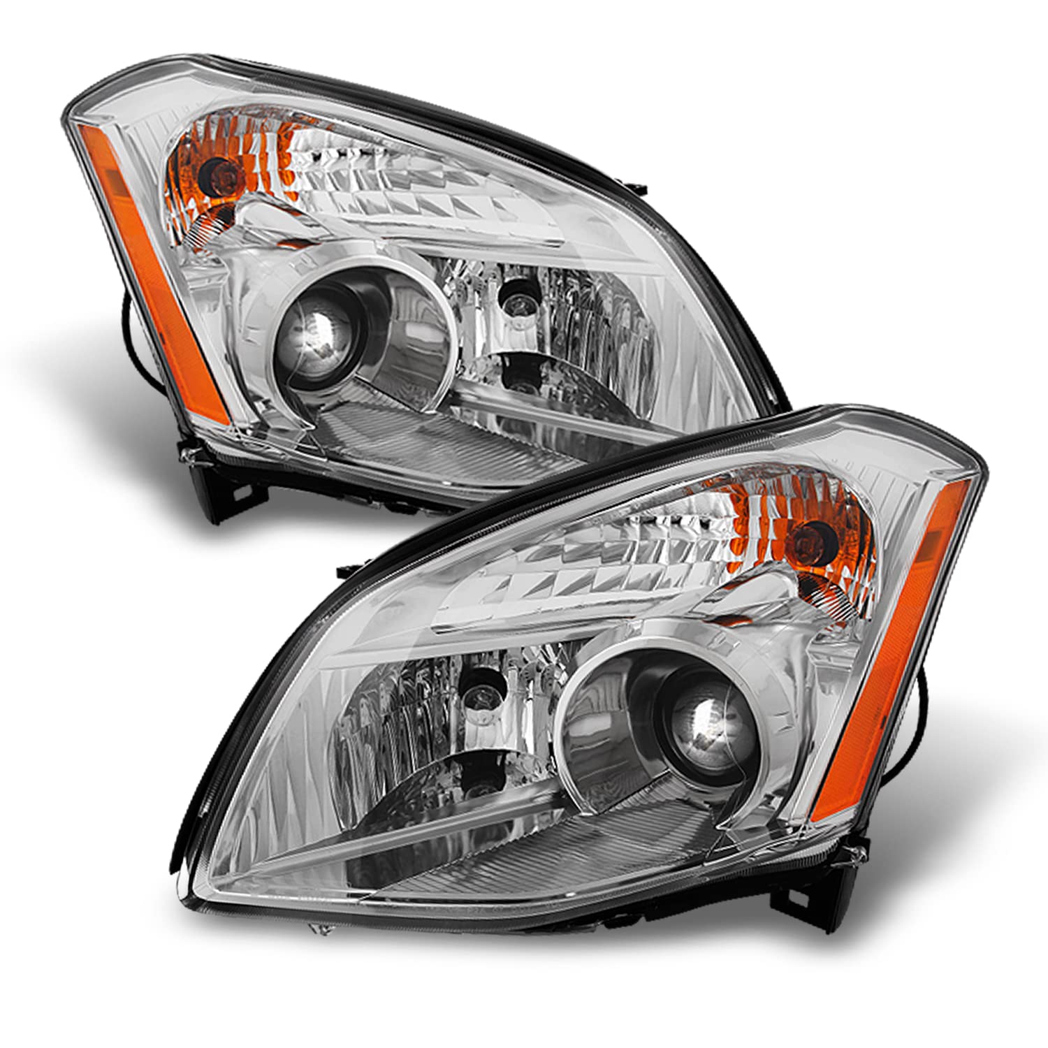 AKKON Nissan Maxima Headlights Pair - Direct OE Replacement Headlamps for Driver & Passenger Side (Left + Right) | Perfect for Night Driving & Enhanced Visibility