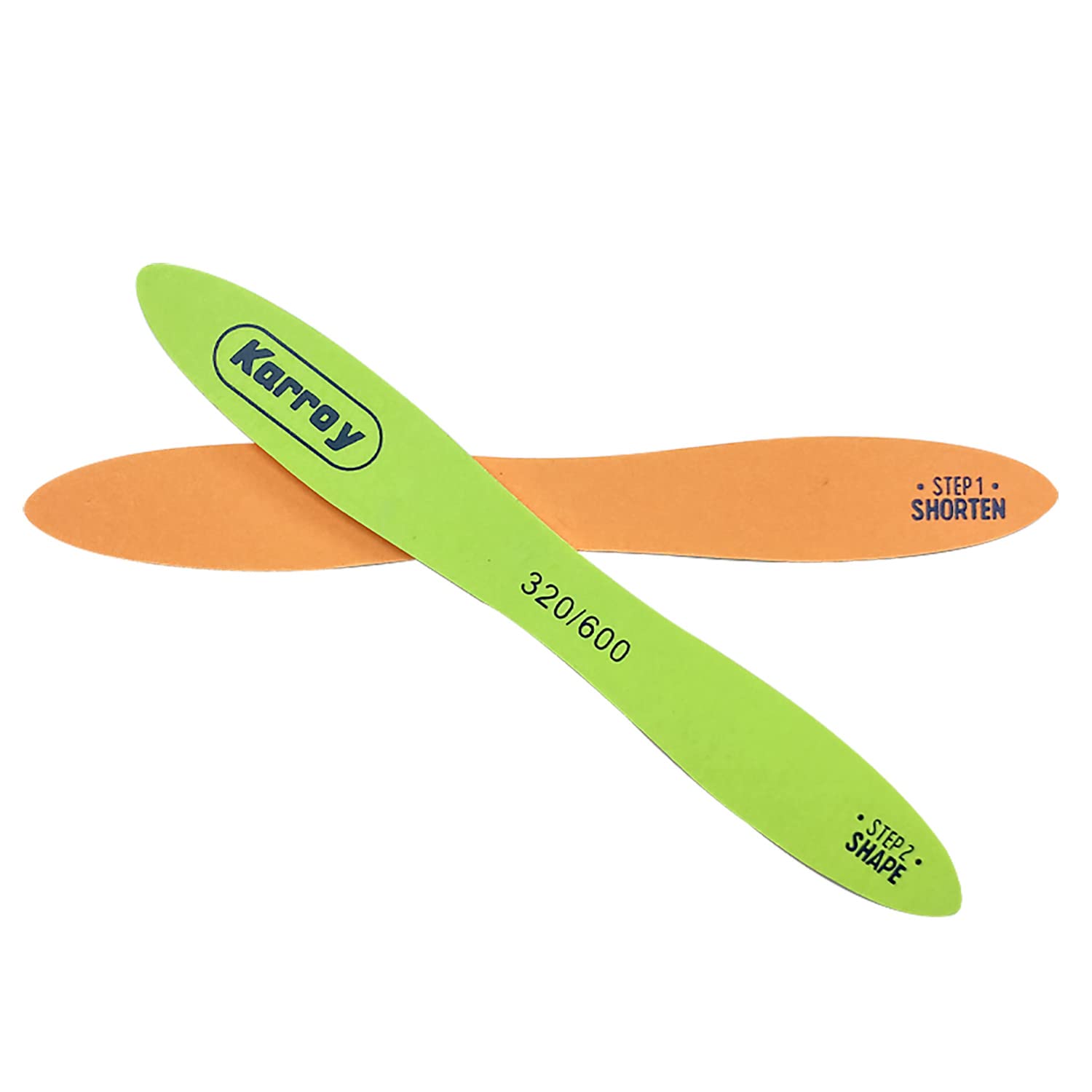 Professional Nail File and Buffer Set - 20pcs 320/600 Grit Nail Files for Natural & Gel Nails, Manicure & Pedicure Tools for Women - Perfect for Home Salon, Travel, and DIY Nail Care (C-Skateboard Design)