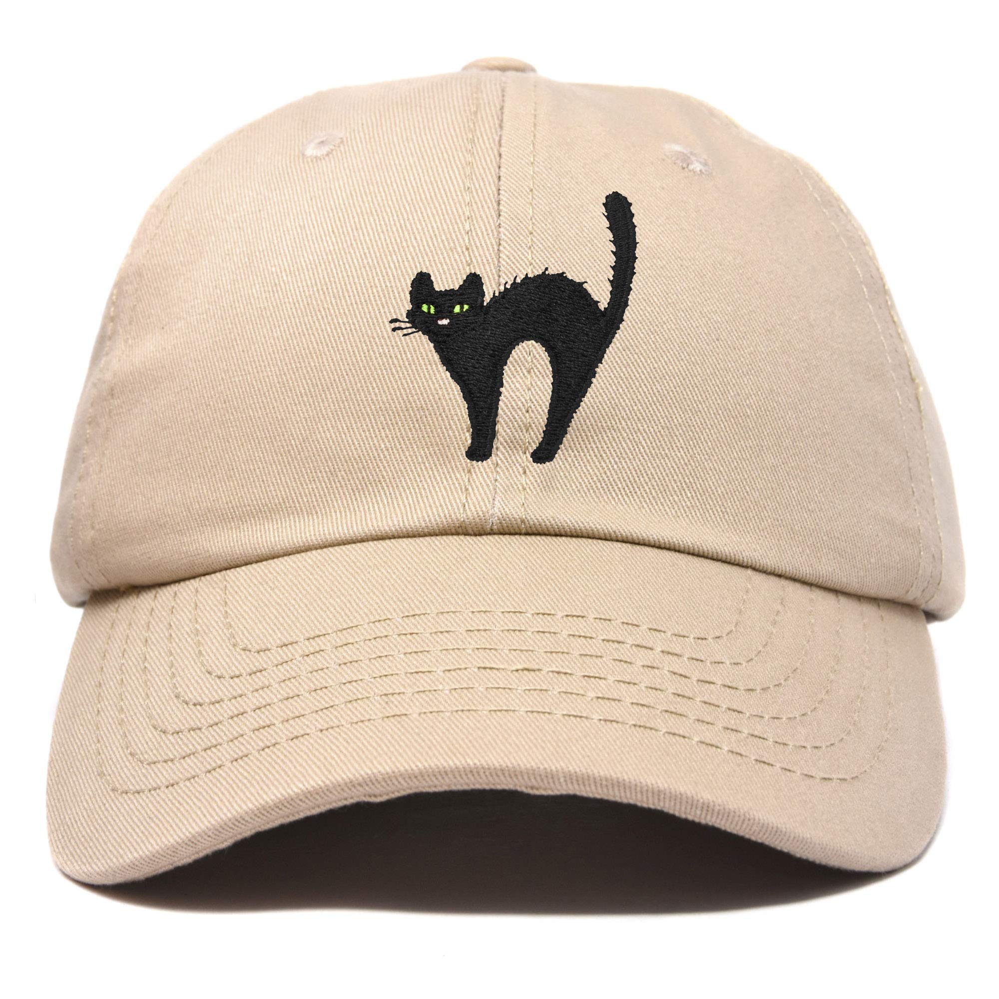 Black Cat Baseball Cap for Women - Cute Halloween Hat with Ears - Perfect for Costume Parties, Cosplay & Everyday Wear