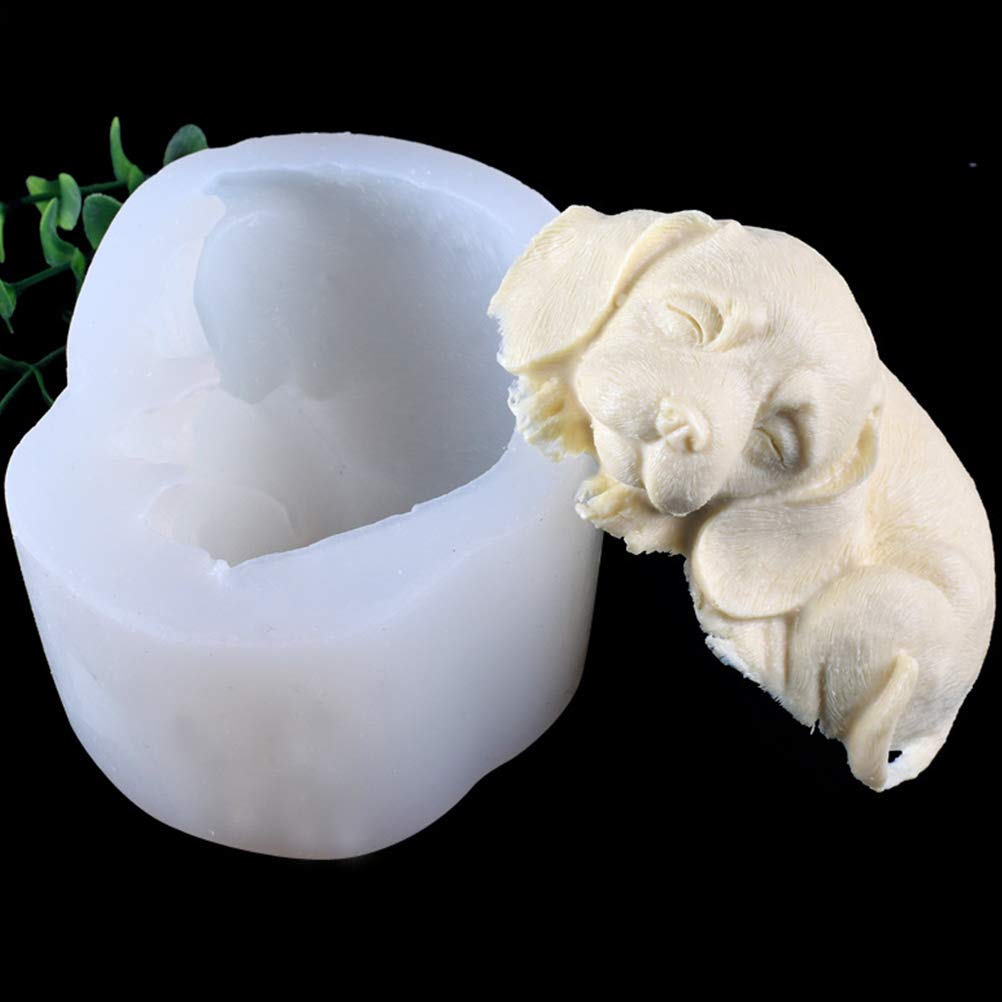 Dog-Shaped Silicone Mold for Chocolate Cake Baking, Epoxy Resin Jewelry & DIY Mousse Cake Decorations - Perfect for Homemade Desserts, Candy Making, and Handcrafted Accessories