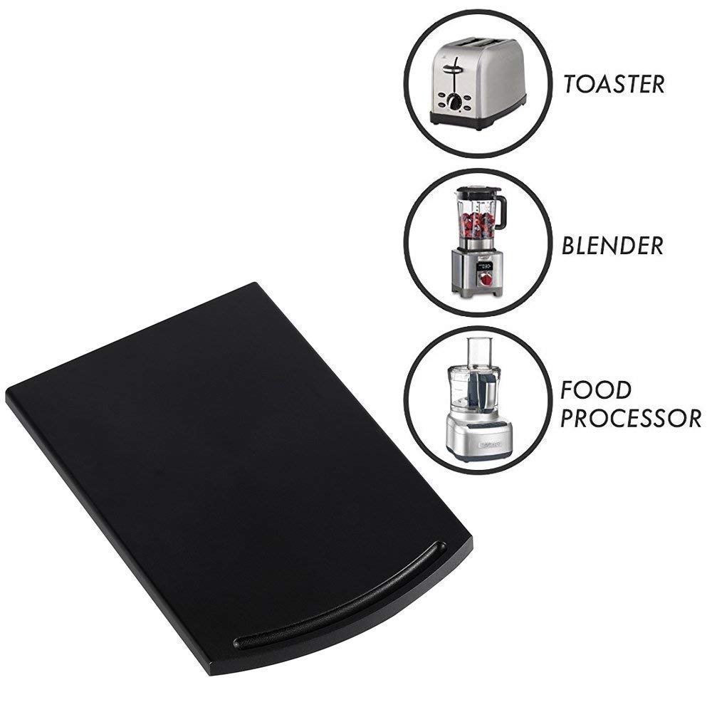 1 PCS Coffee Maker Tray with Smooth Rolling Wheels - 12