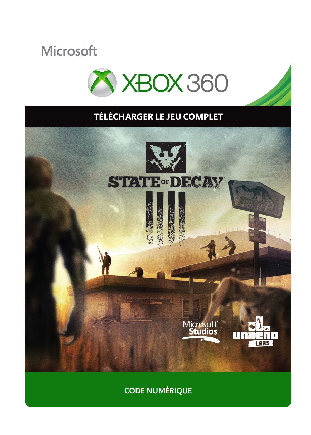State of Decay - Xbox 360 Digital Download Code | Survival Horror Game for Zombie Apocalypse Fans | Perfect for Late-Night Gaming Sessions