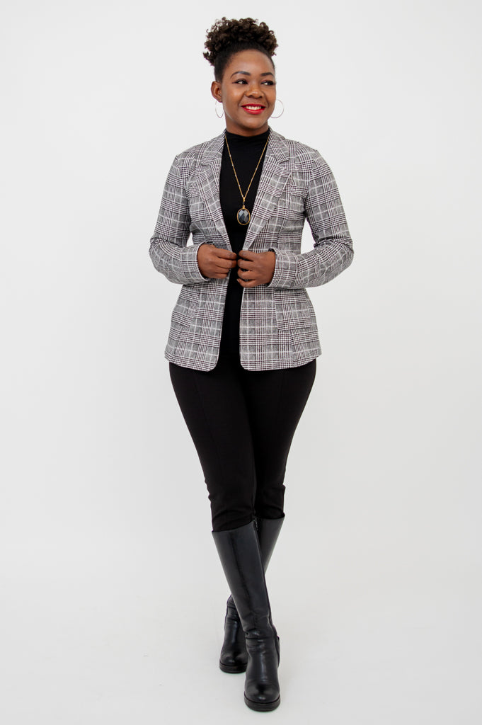 Anders Women's Blazer - Bella Style Bamboo Fabric - Perfect for Office Wear, Business Meetings & Formal Events