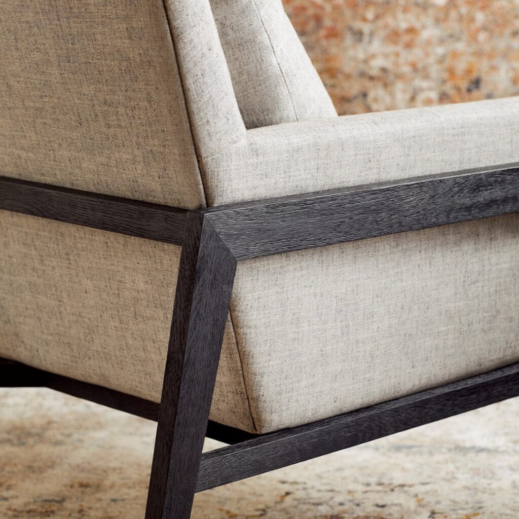 Cyan Design 11207 Presidio Chair - Black Modern Accent Chair for Living Room, Bedroom, or Office Decor