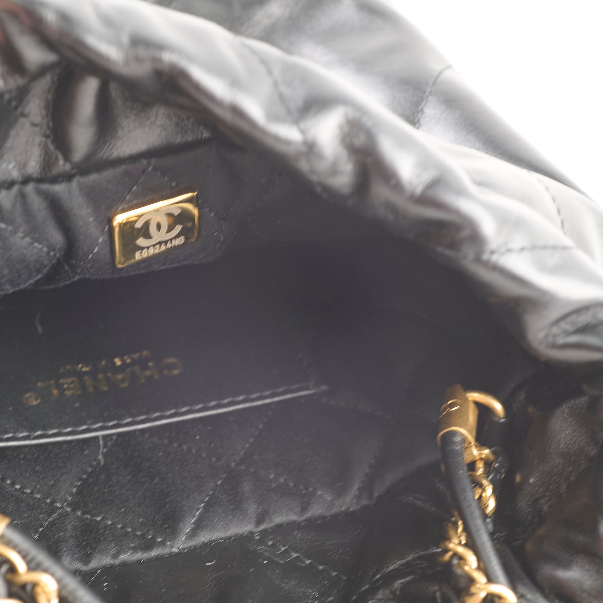 Original Chanel Mini 22 Bag Black with Microchip - Luxury Designer Crossbody Purse for Women, Perfect for Parties, Date Nights & Everyday Use