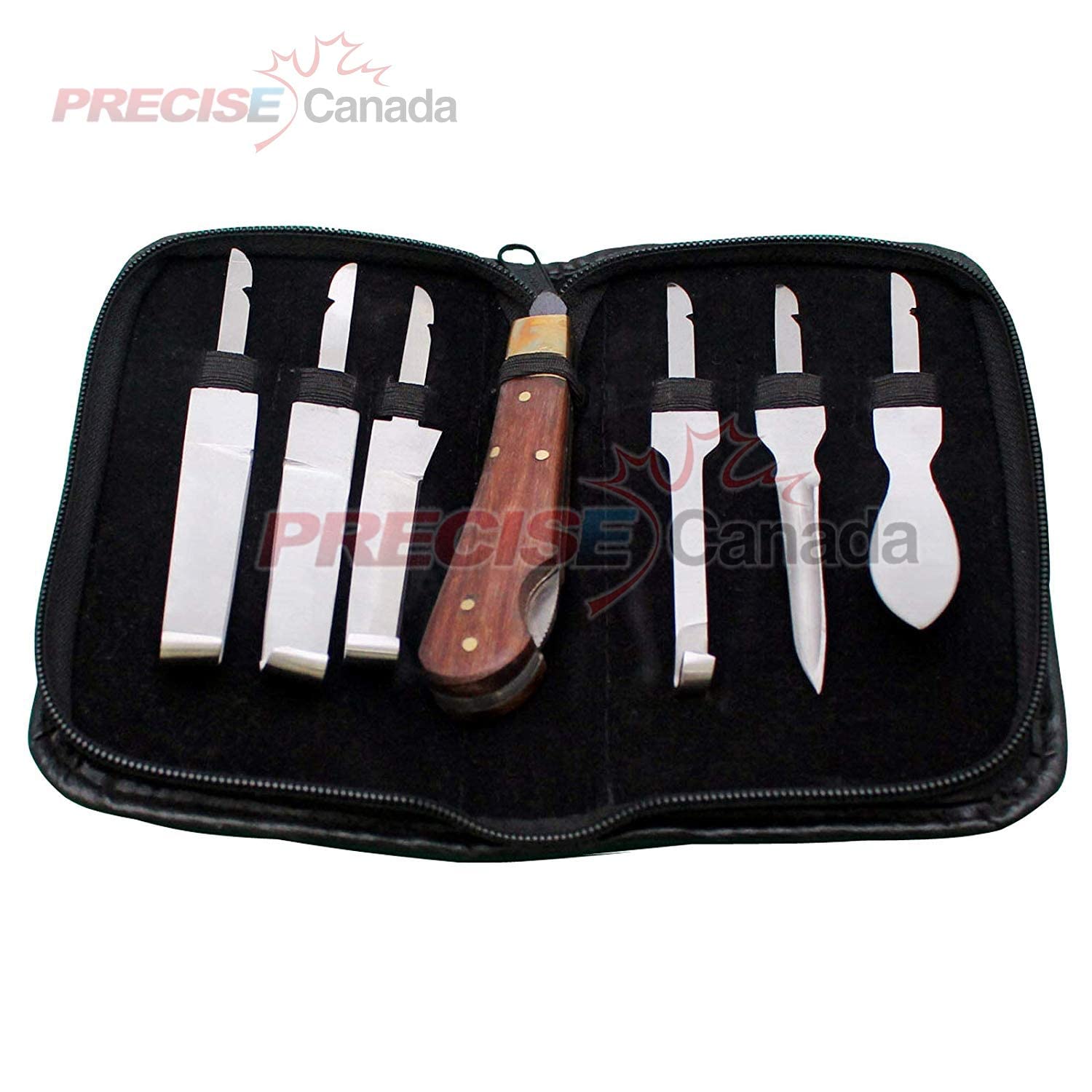 Professional 6-Piece Horse Farrier Tool Set - Hoof Knife & Equine Care Kit for Veterinarians & Horse Grooming | Perfect for Hoof Trimming, Shoeing & Equine Health Maintenance