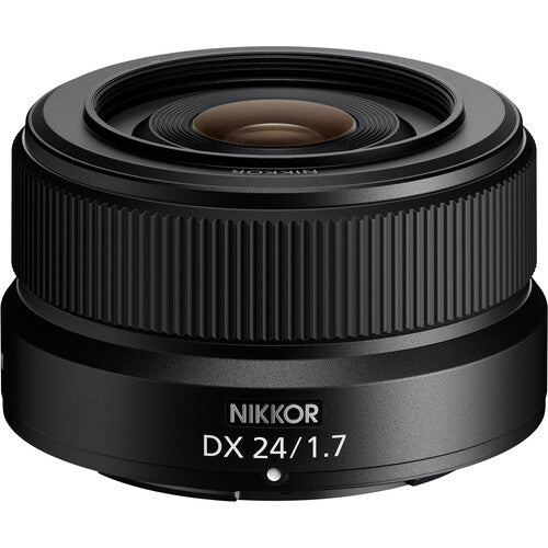 Nikon NIKKOR Z DX 24mm f/1.7 Lens for Z-Mount Mirrorless Cameras - Wide Aperture Prime Lens for Portrait, Street & Low Light Photography