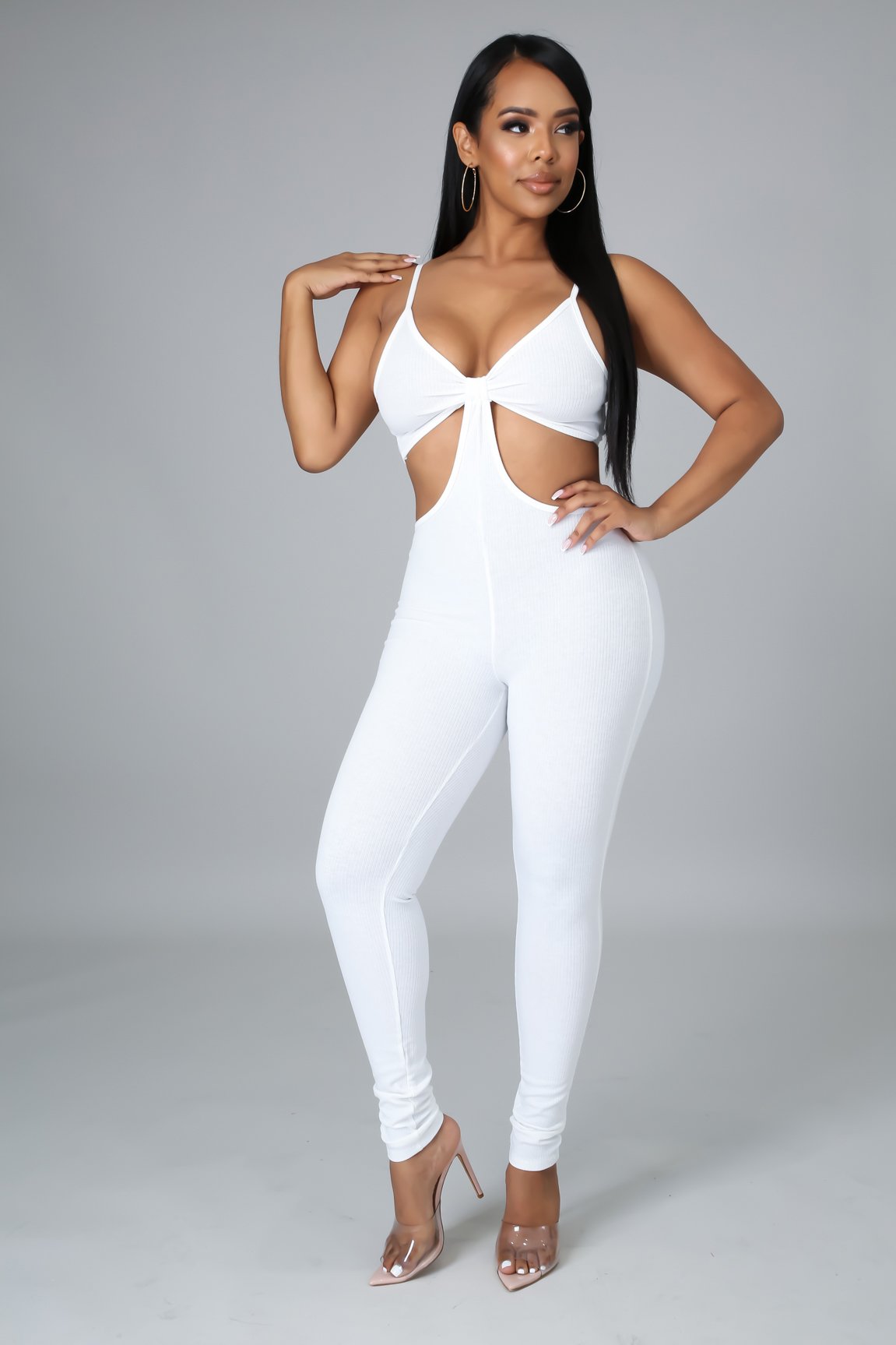 Laurel Jumpsuit for Women - Elegant White Romper with Pockets | Perfect for Summer Outfits, Beach Vacations & Casual Wear