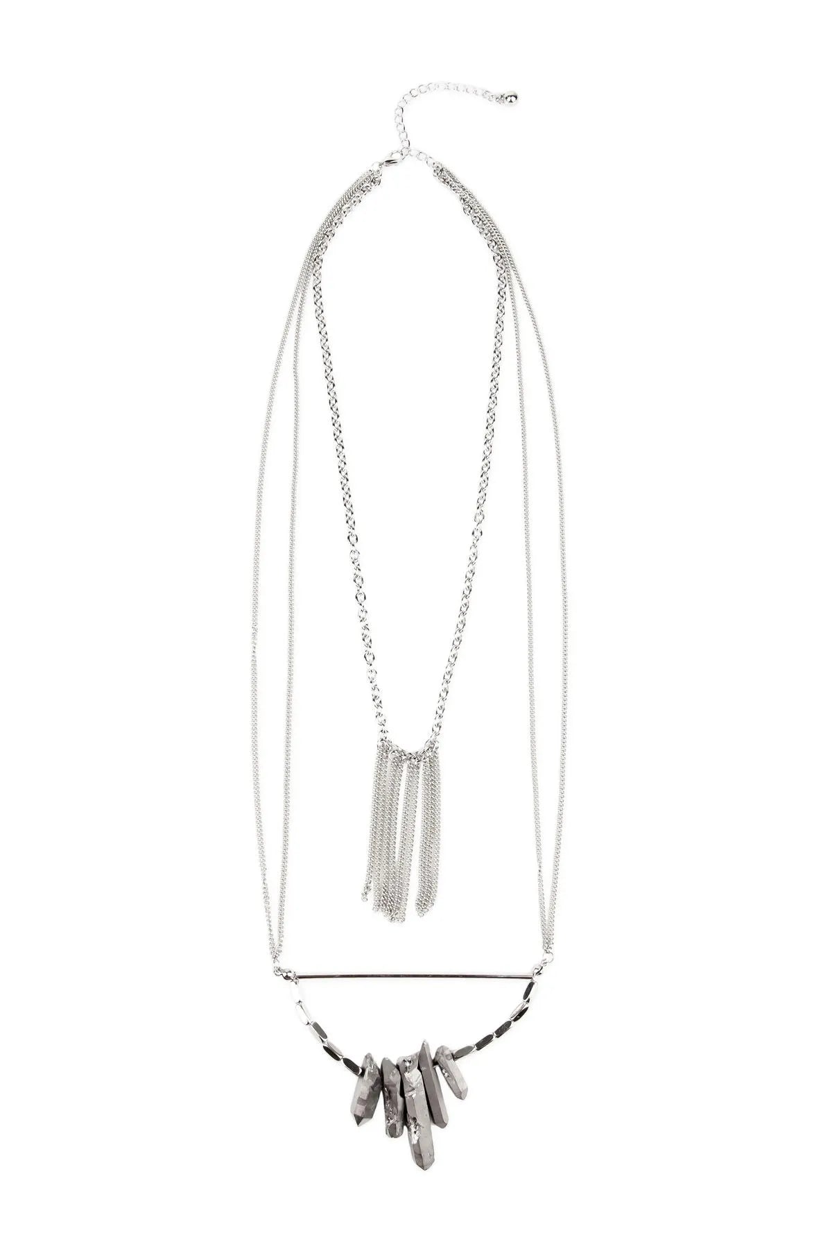 Boho Layered Chain Necklace for Women - Trendy Bohemian Jewelry for Everyday Wear & Layering | Perfect for Casual Outfits, Festivals, and Beach Vacations
