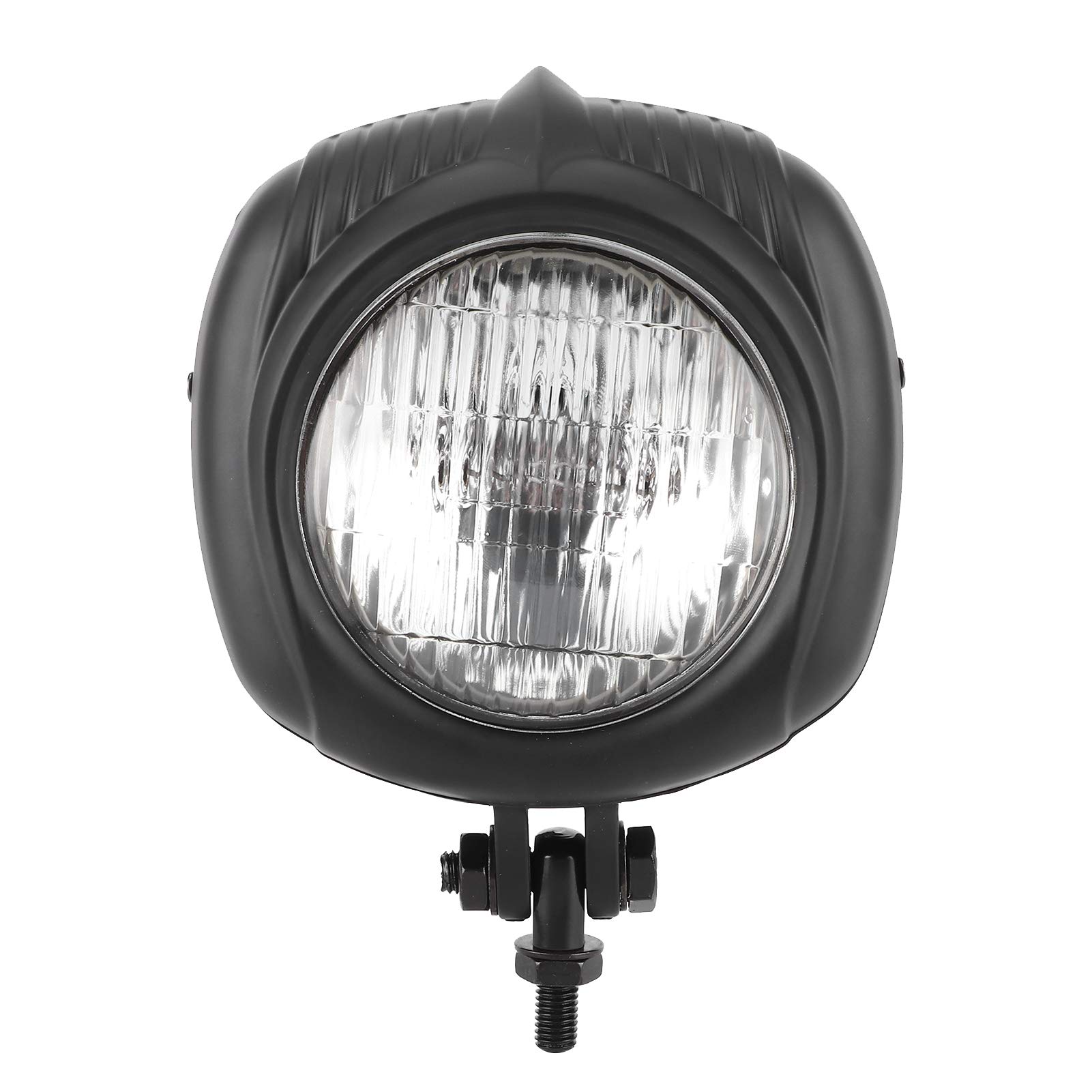 Universal 12V 60W Motorcycle Headlight - Aluminum Alloy ABS Housing for Night Riding