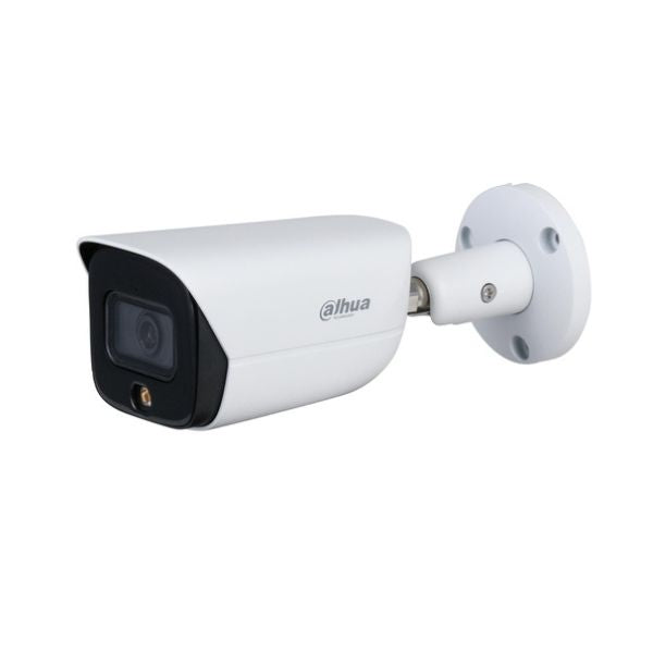 Dahua 4MP Full Color AI Bullet Security Camera - DH-IPC-HFW3449EP-AS-LED 0280B, Outdoor Night Vision, Weatherproof Surveillance for Home & Business Security