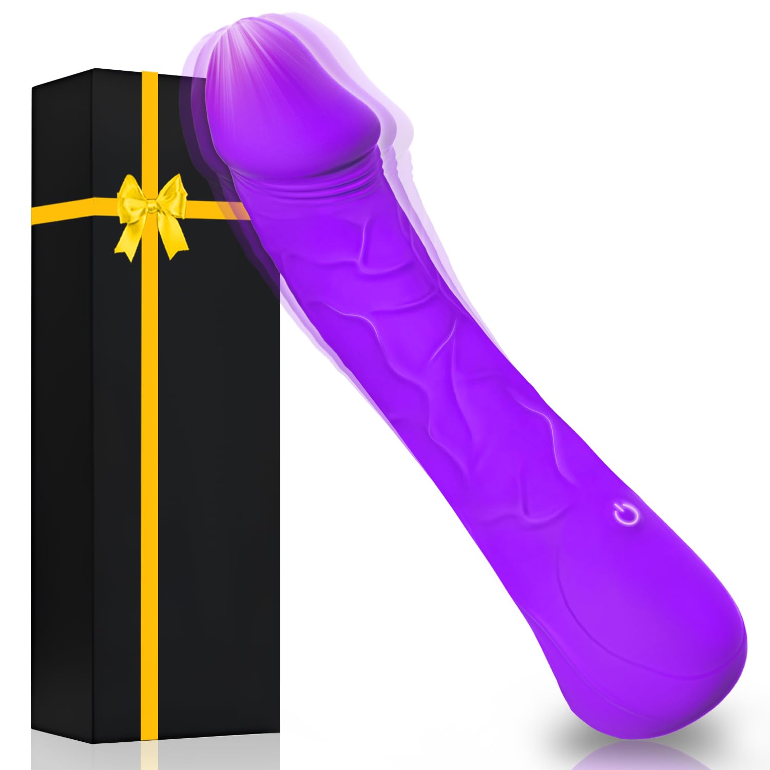 Coyoho 10-Speed G-Spot Vibrator with Squirting Function - Realistic Dildo Clitoral Stimulator for Women - Purple Adult Sex Toy for Couples Play & Solo Pleasure