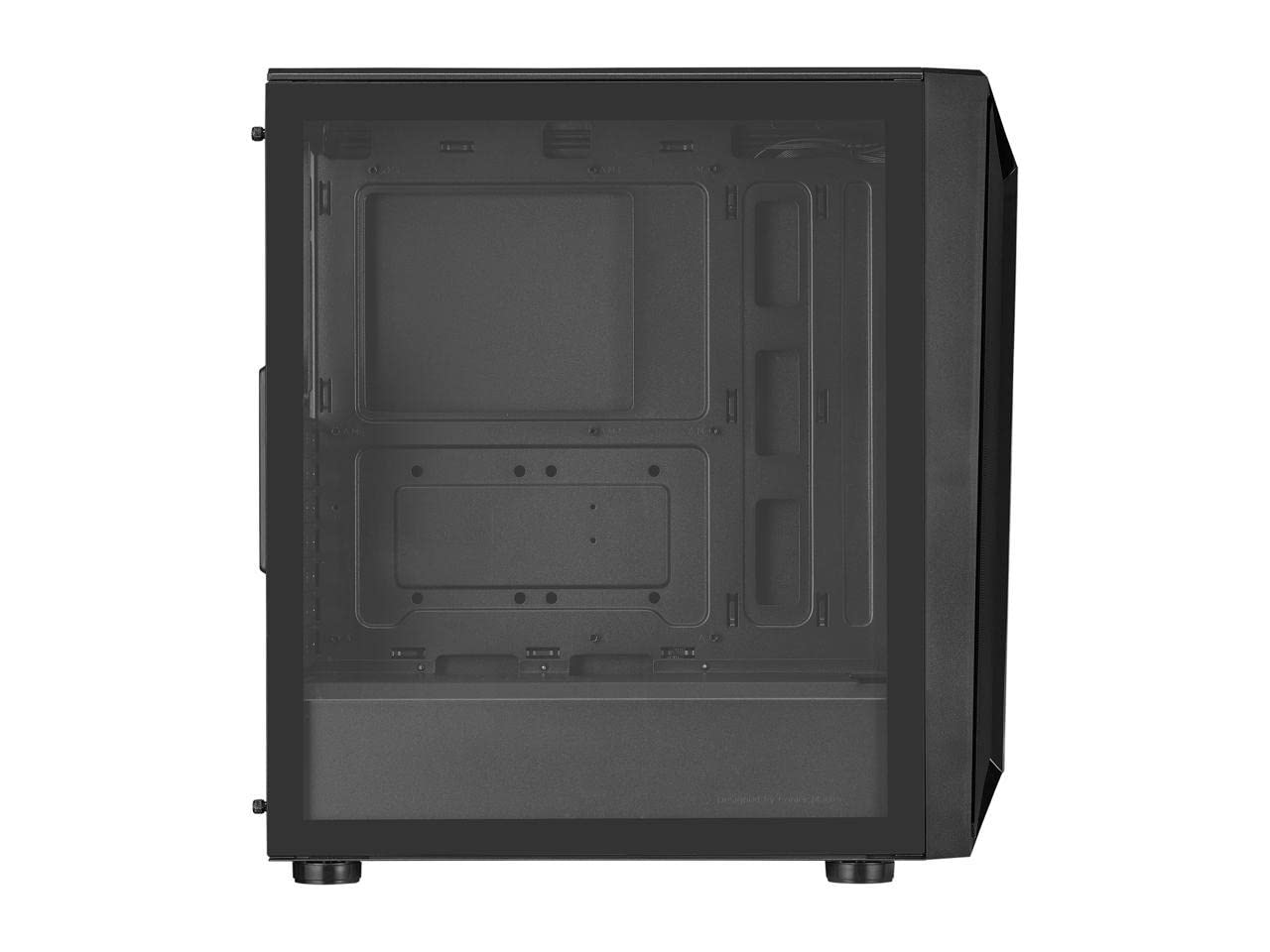 Cooler Master CMP 510 ATX Mid-Tower PC Case - Mesh Front Panel, ARGB Edge Lighting, Tempered Glass Side Panel, 3x 120mm ARGB Fans Included | Perfect for Gaming Rigs & High-Performance Builds
