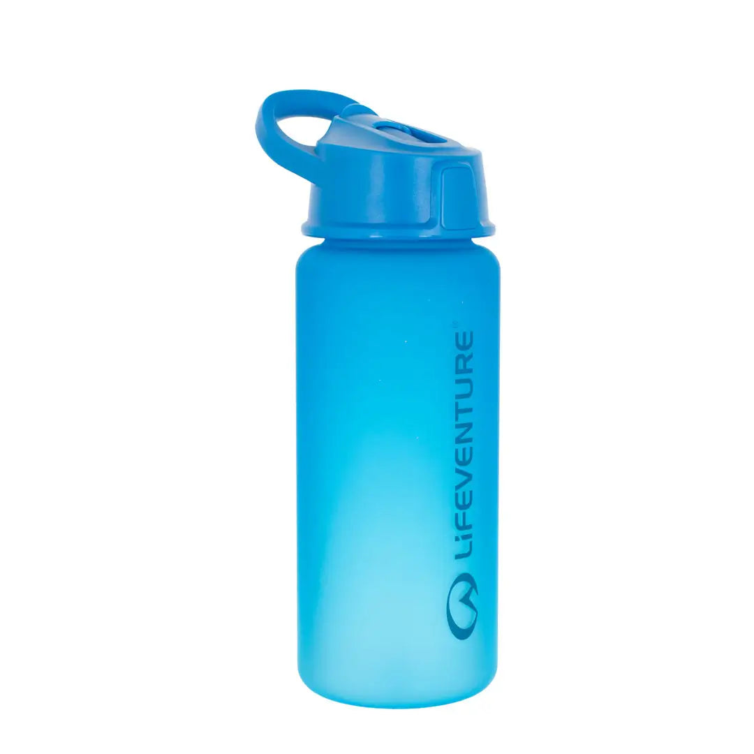 Lifeventure Flip Top Water Bottle 750ml - Leak Proof, BPA Free, Lightweight & Durable for Hiking, Camping, Gym & Outdoor Adventures