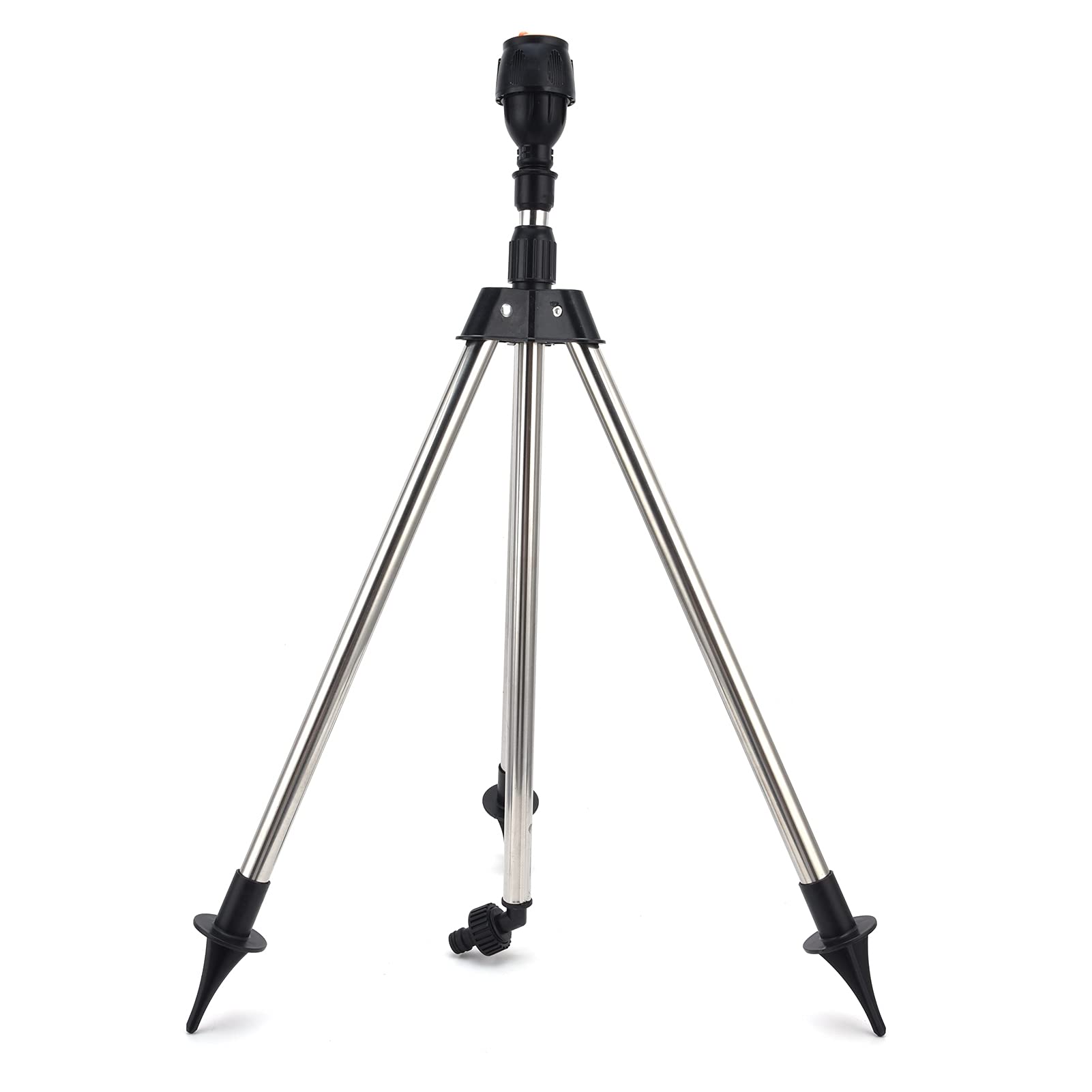 Gind 360 Degree Rotating Lawn Sprinkler - Automatic Rust-Proof Tripod Base for Farm & Garden Irrigation - Ideal for Large Yards, Lawns, and Agricultural Fields