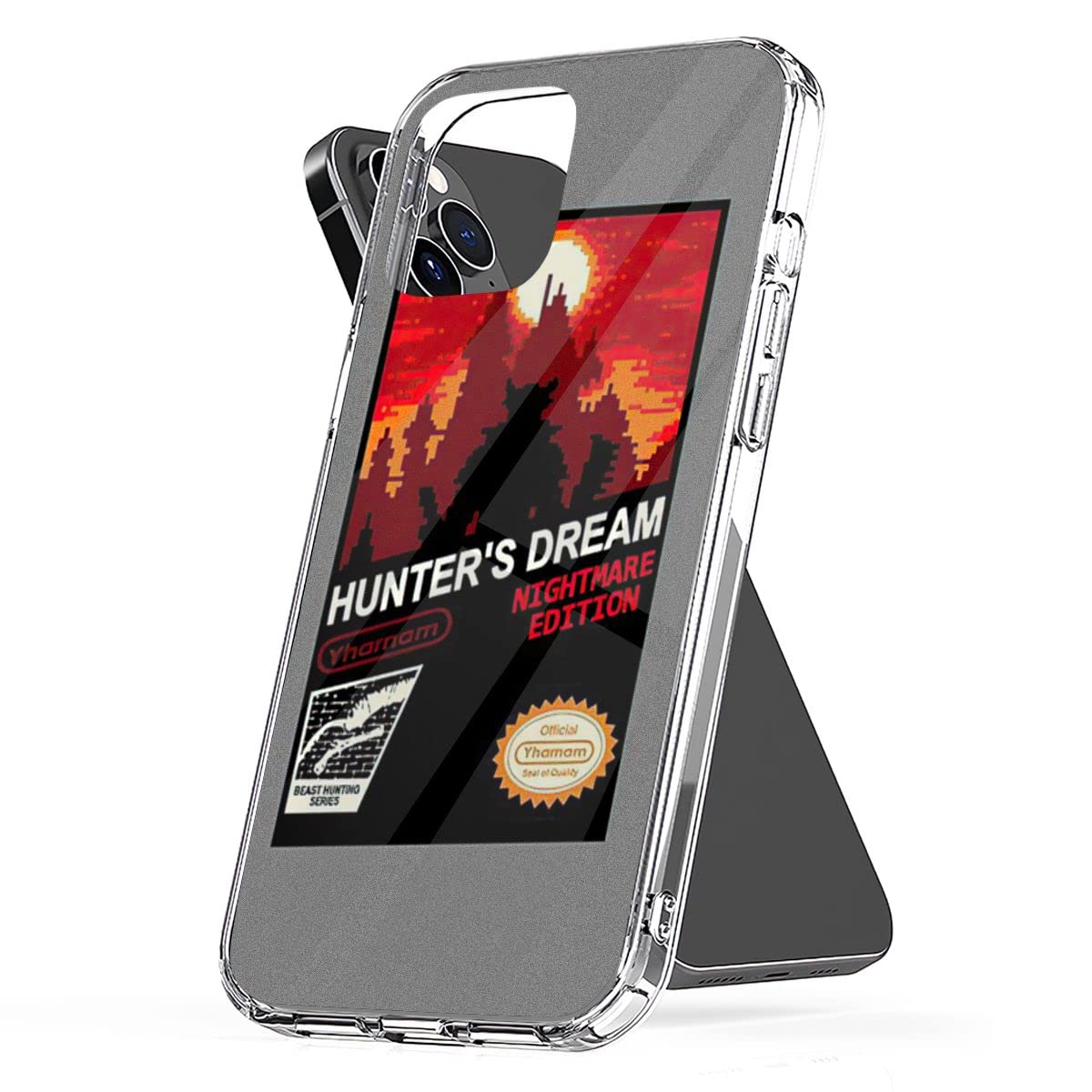 Premium Waterproof & Scratch-Resistant Phone Case Cover Compatible with iPhone 6/7/8/X/Xr/11/12/13/SE 2020 & Samsung S10/S20/S21 - Bloodborne Pro Max NES Design - Perfect for Outdoor Activities, Travel & Daily Protection