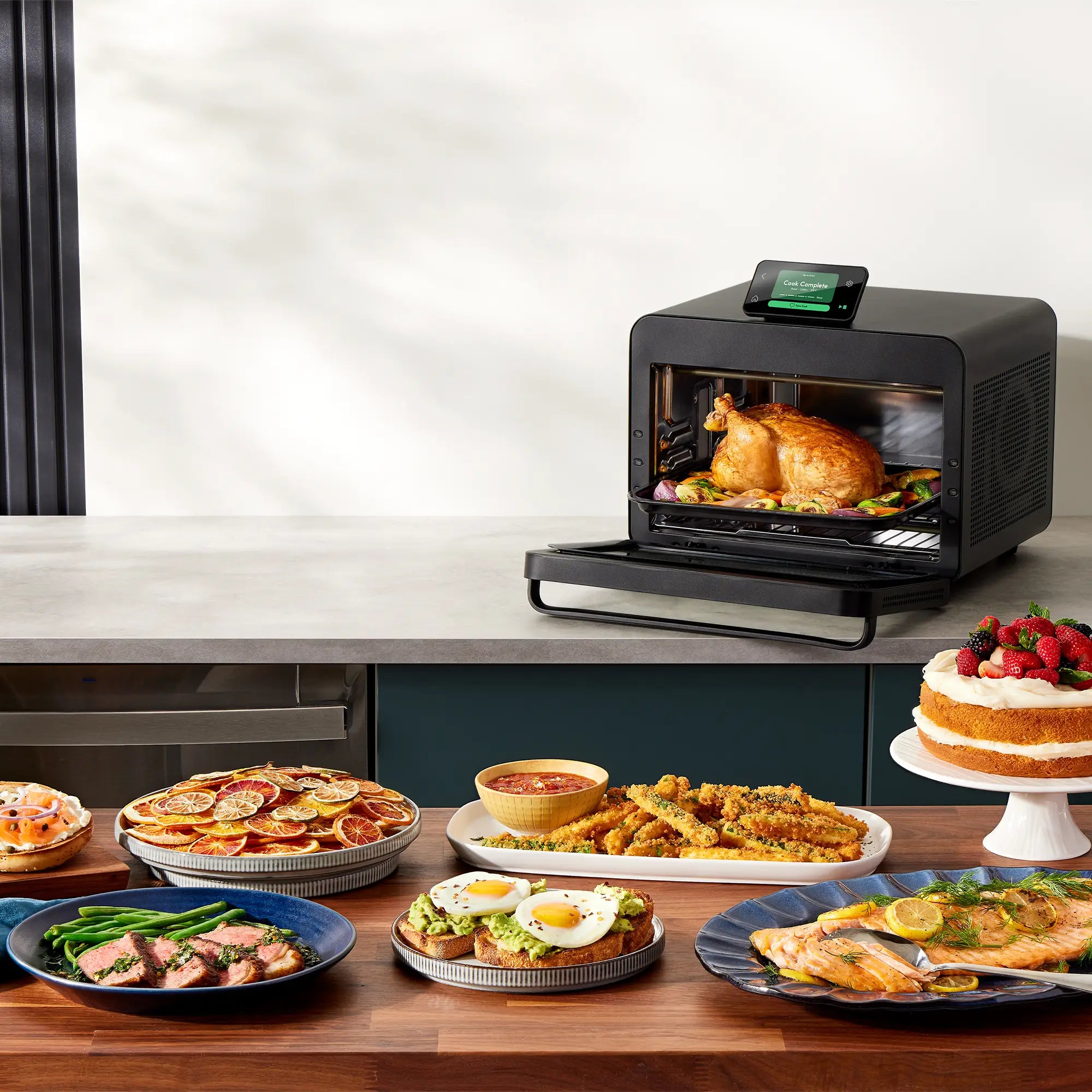 IQ Mini Oven - Compact Countertop Convection Oven for Baking, Roasting & Toasting - Perfect for Small Kitchens, Dorms & RVs