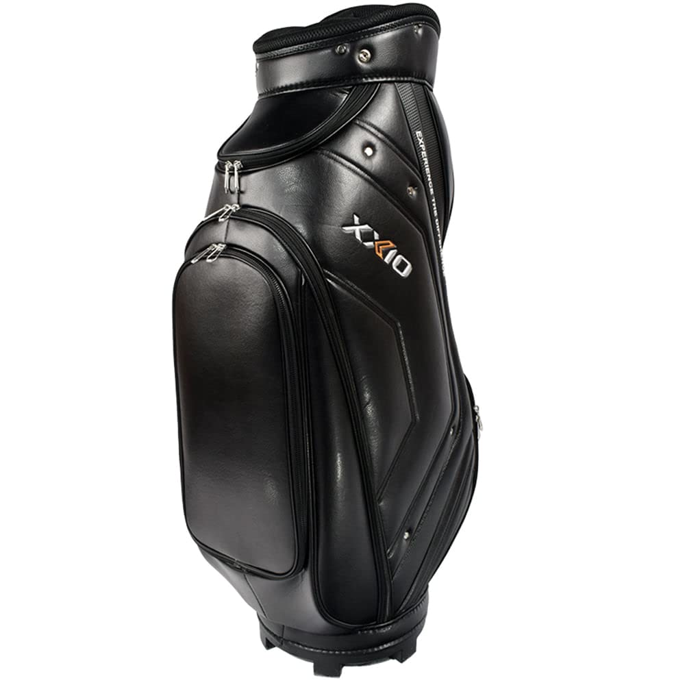 XXIO 2022 X142 Lightweight Golf Cart Bag - Black | Premium Golf Cart Bag for Men & Women | Perfect for Golf Courses, Driving Range & Tournaments