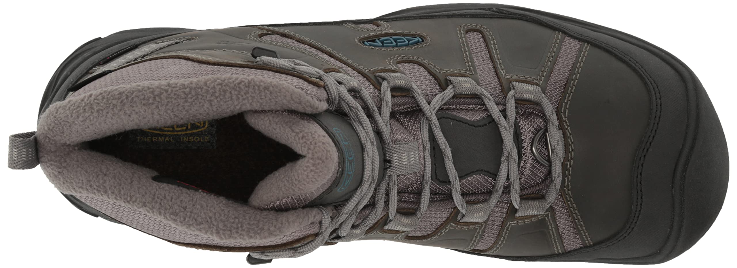 KEEN Men's Circadia Mid Height Polar Insulated Waterproof Hiking Boots - Winter Snow Trekking & Outdoor Adventure Footwear for Cold Weather Hiking and Mountain Exploration