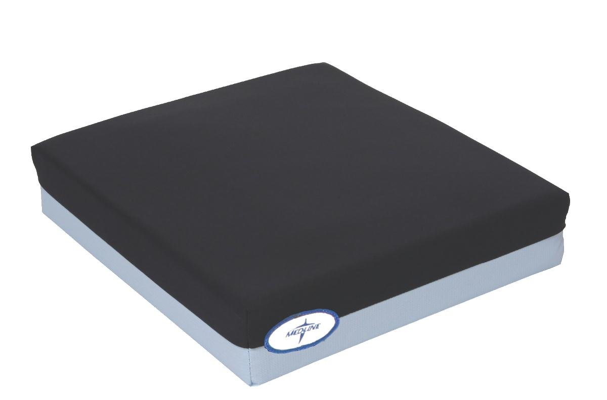 Medline MSCPRC32018 Nylex-Covered Gel Foam Pressure Redistribution Seat Cushion, 20