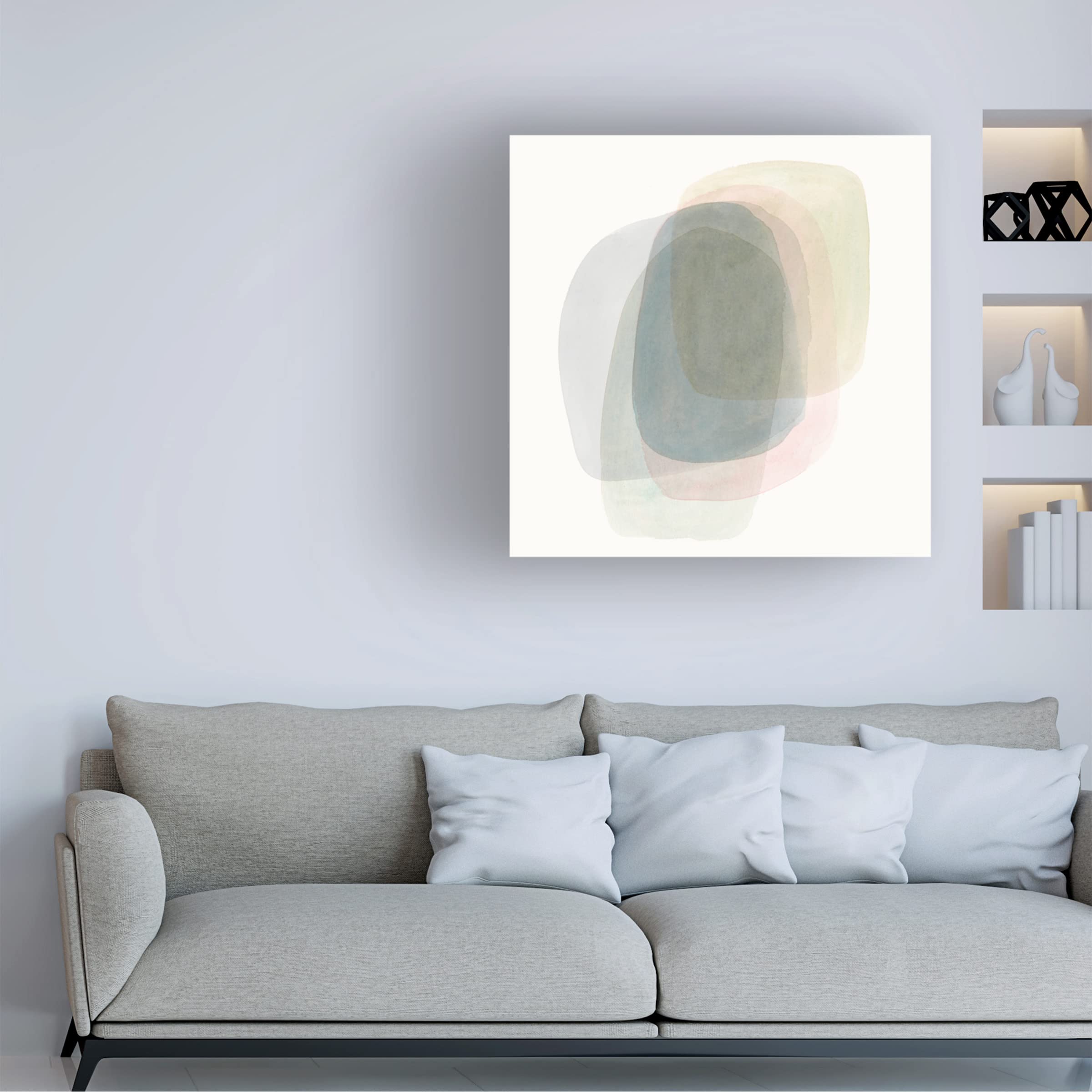 Victoria Borges Chroma Cast II Canvas Art Print - Modern Wall Decor for Living Room, Bedroom & Office | Trademark Fine Art Collection