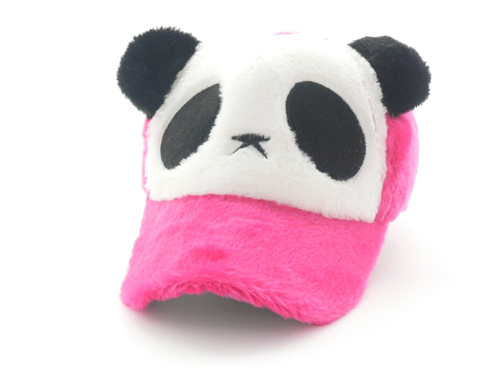 Oidon Winter Warmer Cute Panda Plush Baseball Cap - Soft Animal Hat for Women & Men - Perfect for Cold Weather, Outdoor Activities, and Casual Fashion
