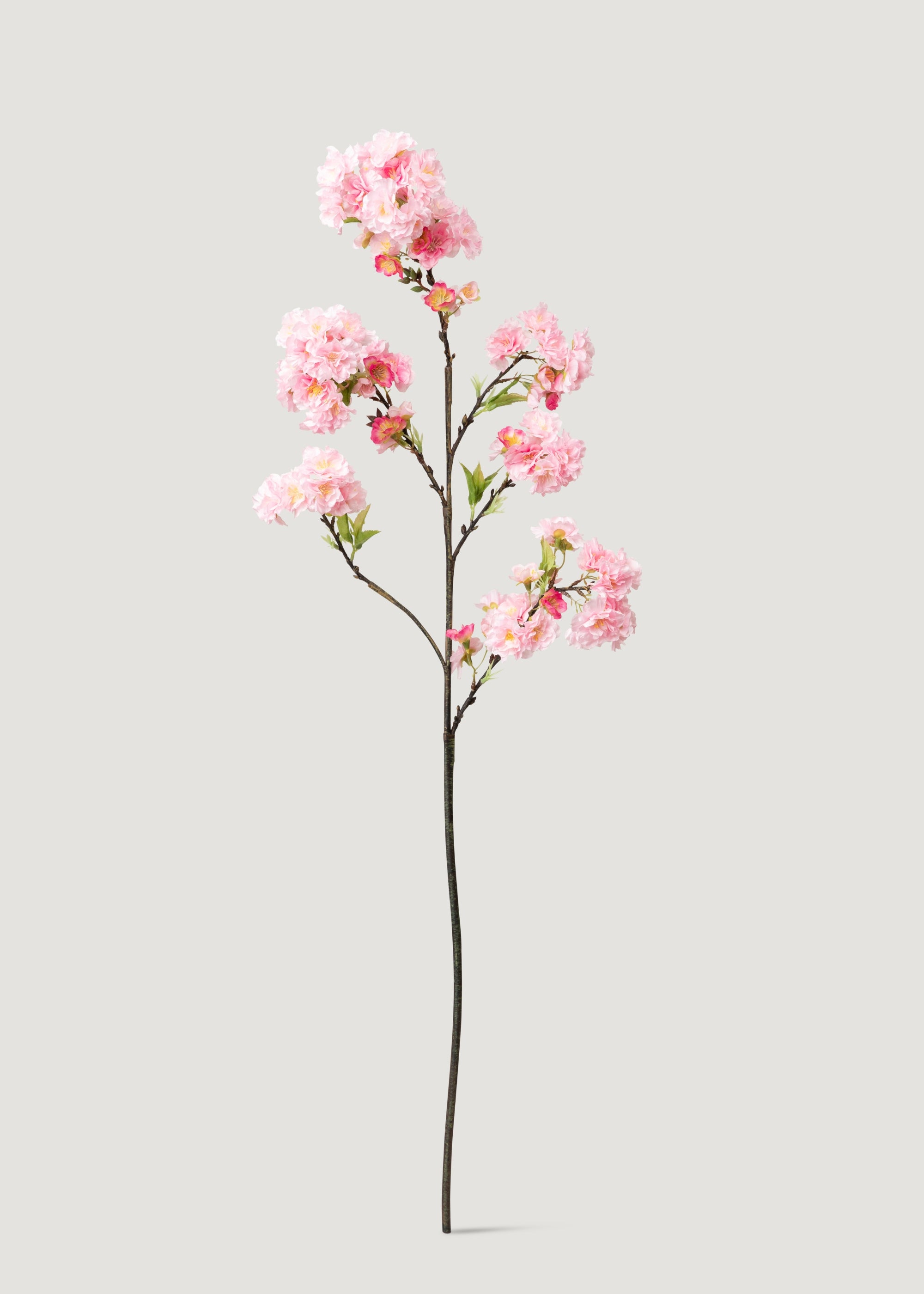 Pink UV Resistant Artificial Cherry Blossom Branch - 36