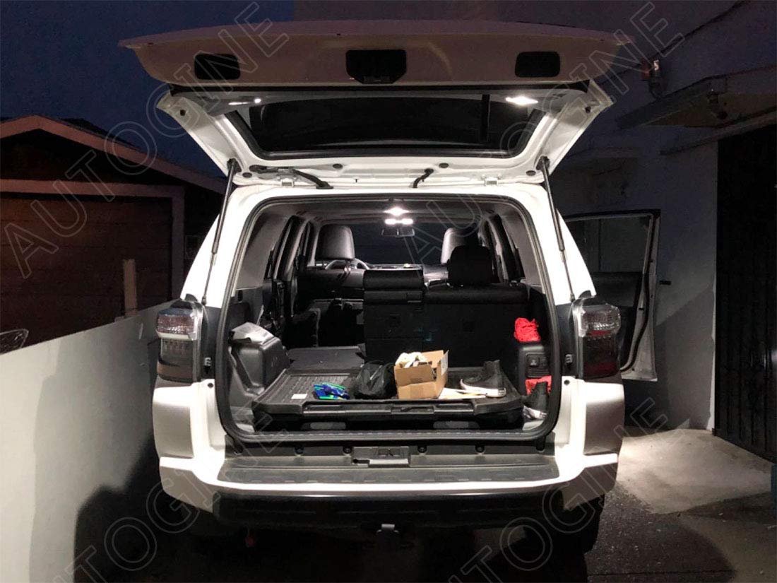 16-Piece Super Bright 6000K White Interior LED Light Kit for Toyota 4Runner (2010-2022) - Complete Upgrade Package with Installation Tool - Perfect for Night Driving, Cabin Illumination & Custom Car Lighting