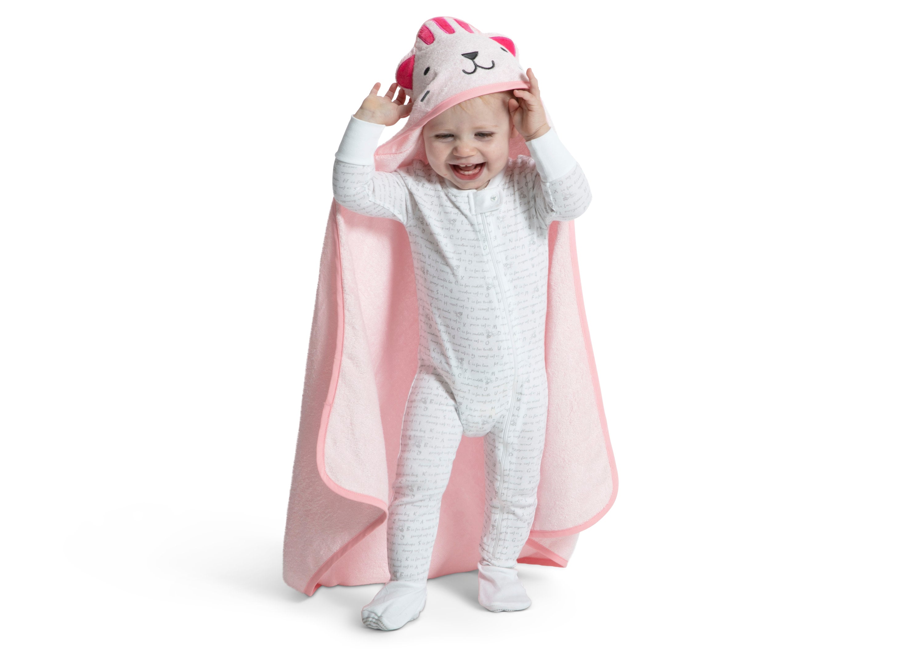Soft Baby Hooded Bath Towel - 100% Cotton Absorbent & Gentle for Newborns - Perfect for Post-Bath Snuggles & Playtime