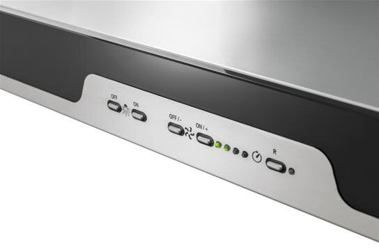 IC34IQ100SB Stainless Steel Island Range Hood with IQ6 Blower System - 39 3/8