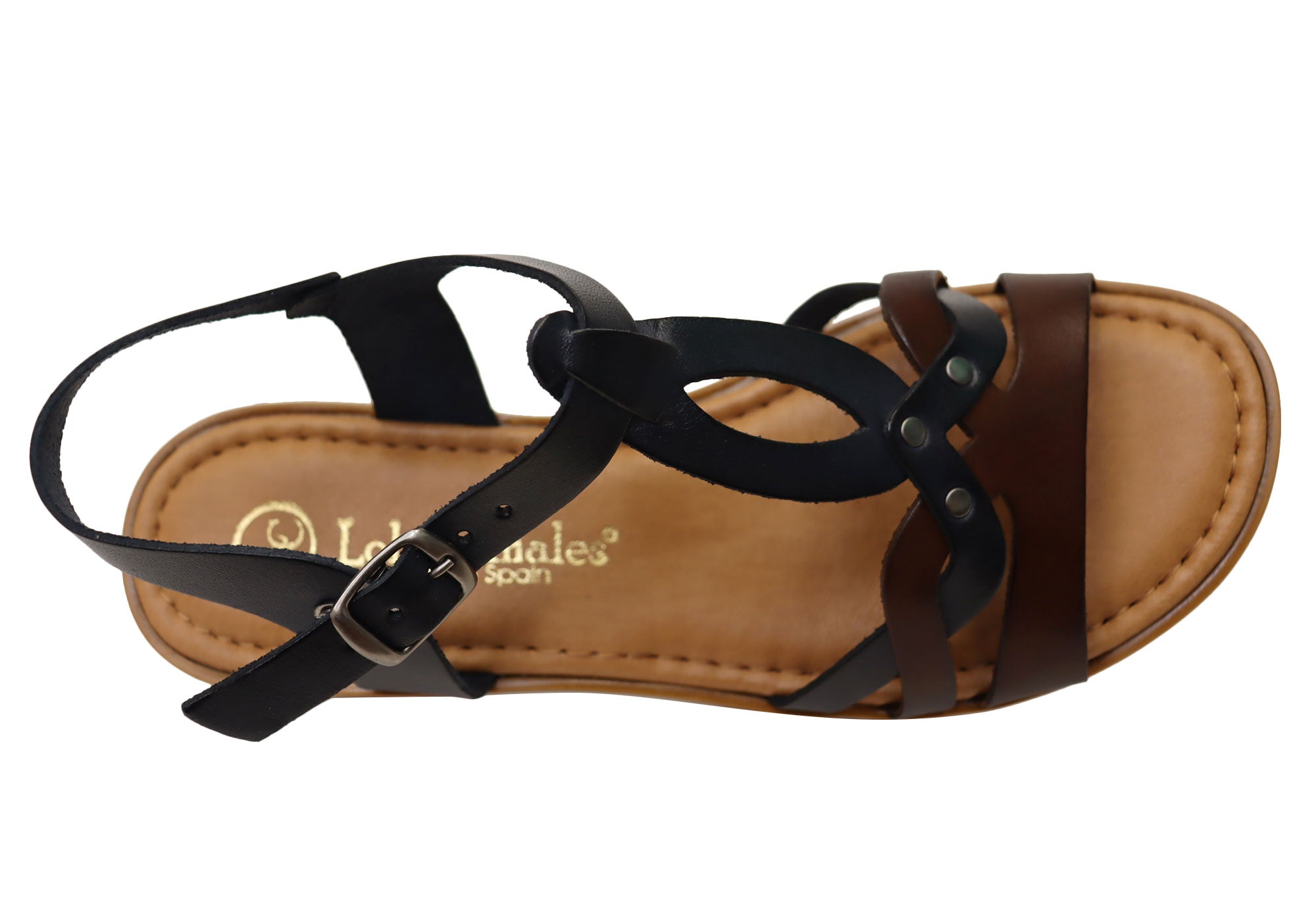 Lola Canales Terese Women's Comfortable Leather Sandals - Handmade in Spain - Perfect for Summer, Beach & Casual Outings