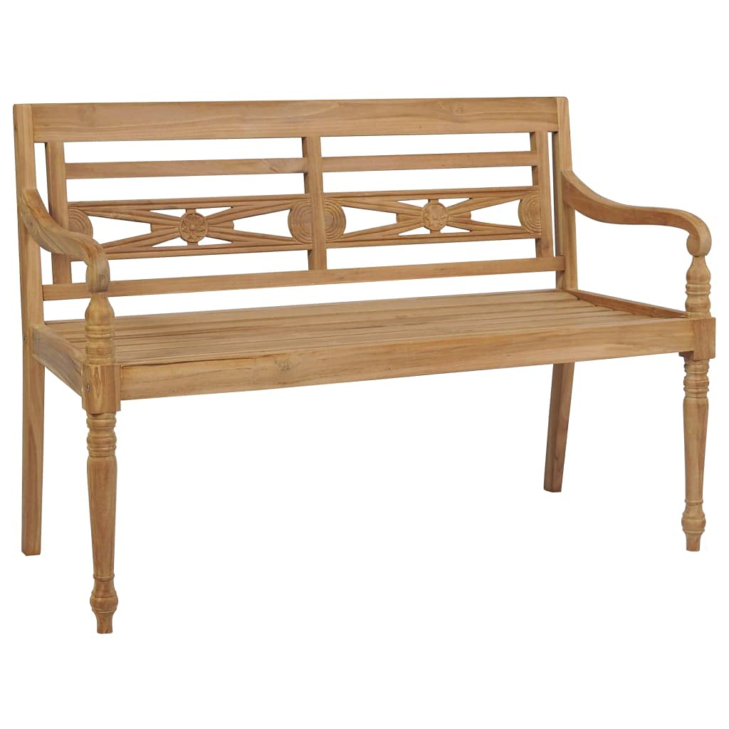 Outdoor Teak Wood Garden Bench 47.2