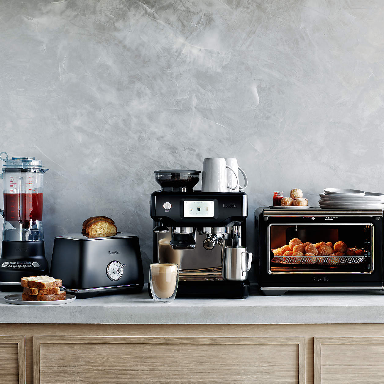 Breville Barista Touch Espresso Machine with Black Truffle Finish - 645539 | Automatic Milk Frother, Precise Espresso Extraction | Perfect for Home Baristas & Coffee Enthusiasts