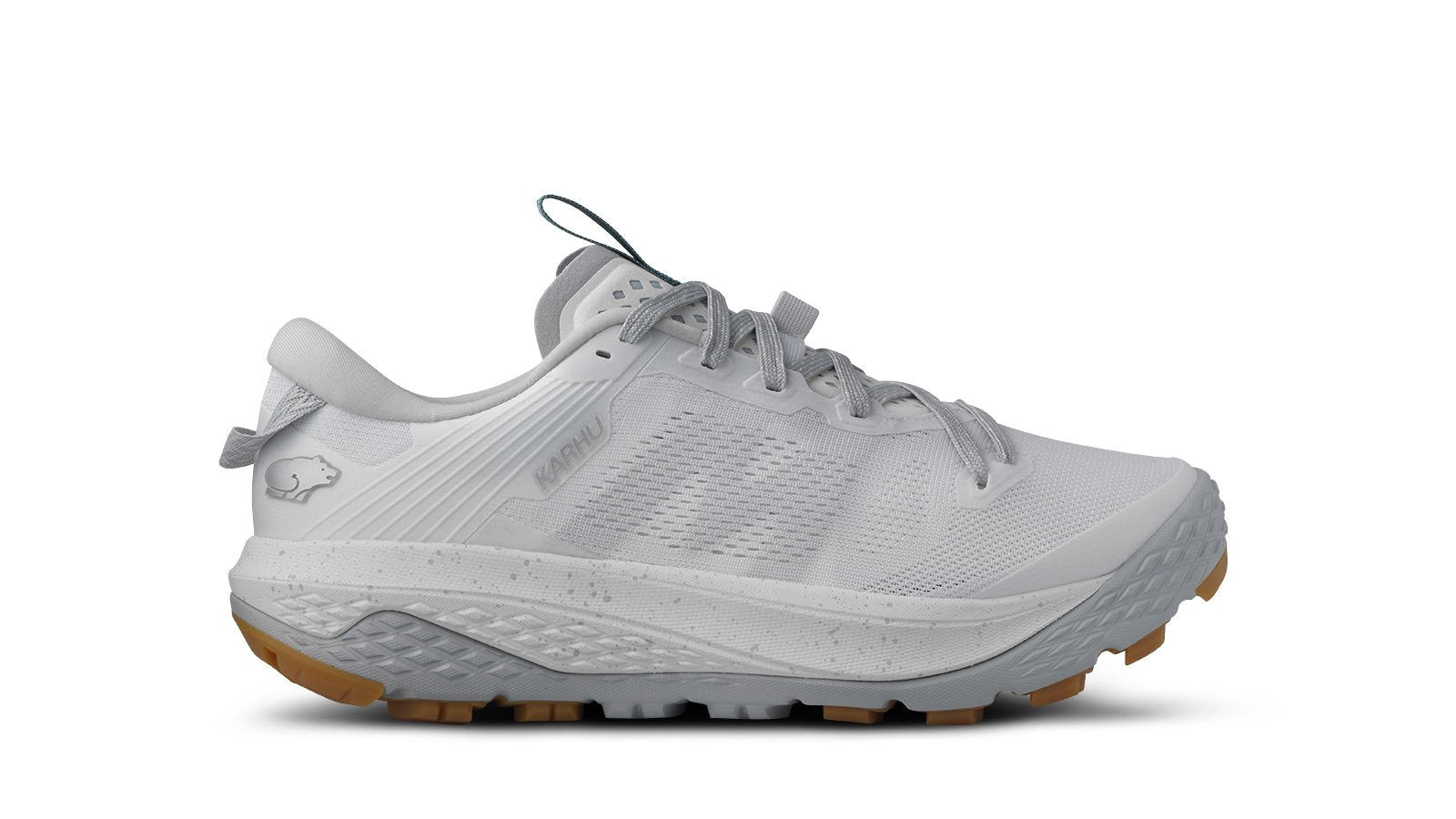 Men's IKONI Trail 1.0 Running Shoes - Bright White/Dawn Blue - Lightweight Trail Running Sneakers for Hiking & Outdoor Adventures