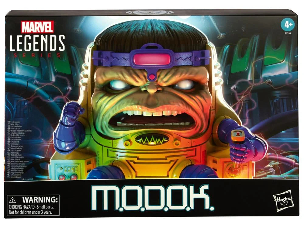 Marvel Legends Mega Deluxe M.O.D.O.K. Action Figure - Collectible Super Villain Toy for Marvel Fans | Perfect for Display, Play & Comic Book Collections