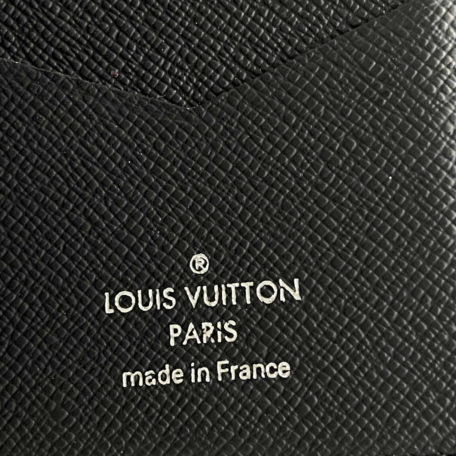 Louis Vuitton Limited Edition Comics Canvas Pocket Organizer Wallet - Black Luxury Men's Wallet for Business & Travel - Perfect for Credit Cards, Cash & ID Storage