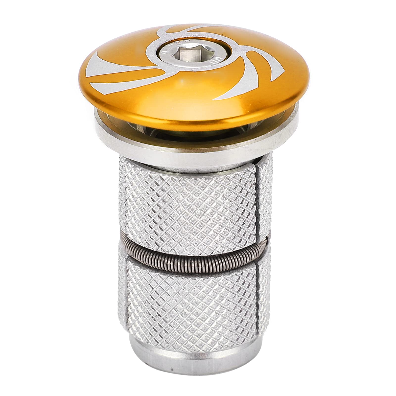 Vbestlife Aluminum Alloy Bike Headset Compression Plug - Rust-Proof Headset Top Cap Cover Expander for Mountain & Road Bikes | Perfect for Cycling Maintenance & Bike Upgrades