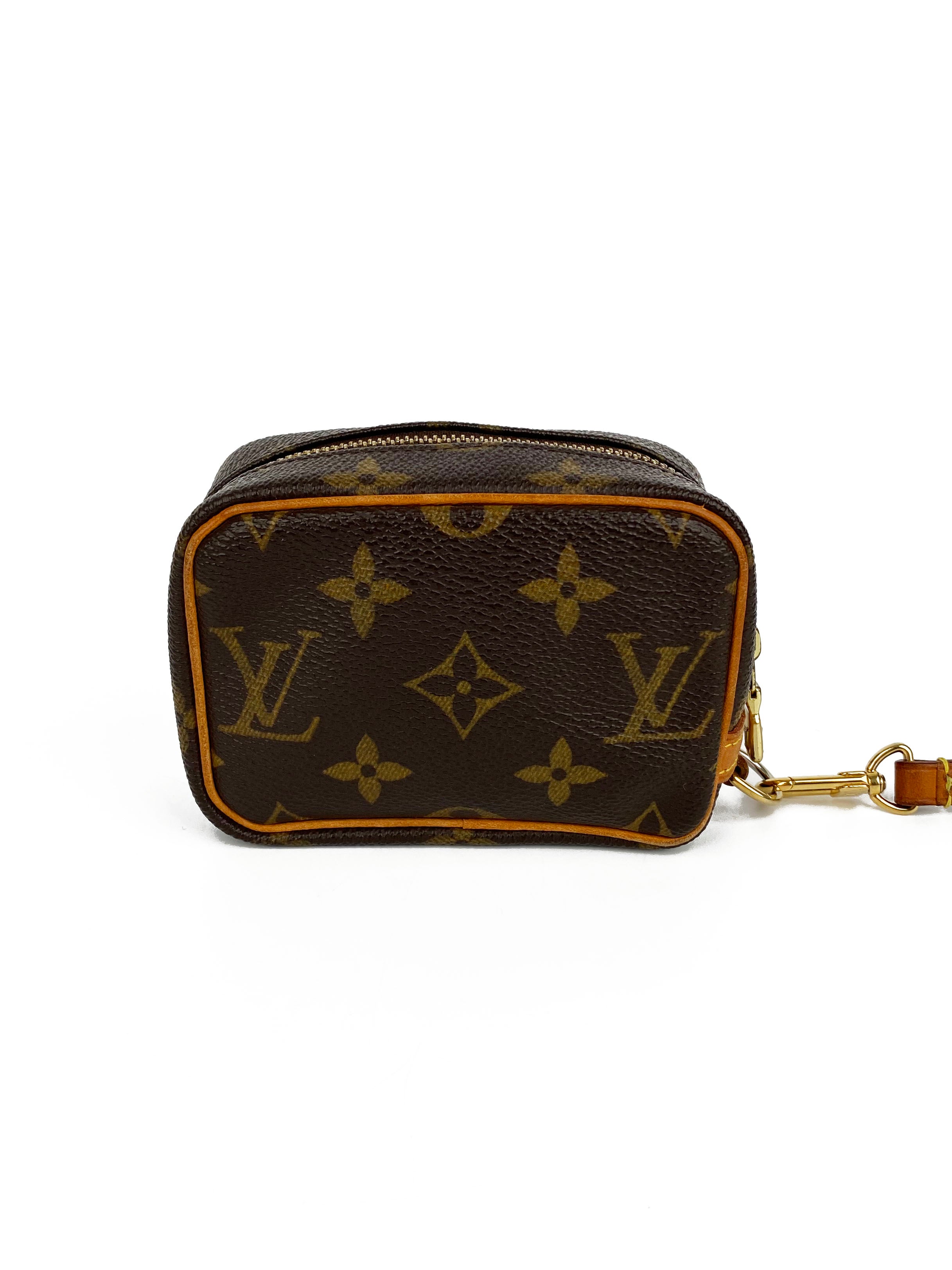 Louis Vuitton Monogram Wapity Coin Pouch - Luxury Small Wallet for Cash & Cards - Perfect for Travel, Parties & Everyday Use