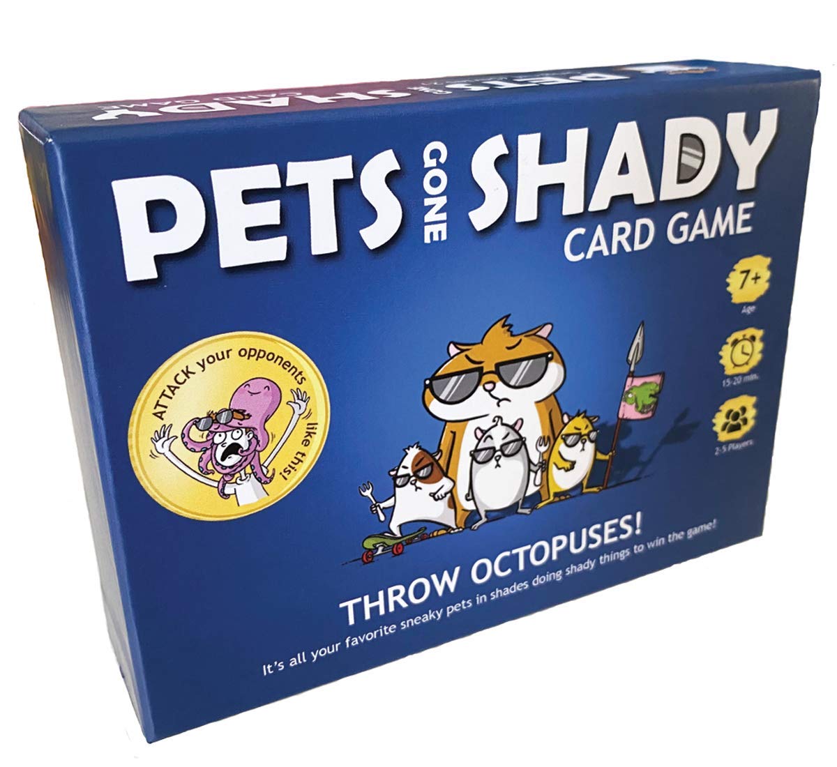Pets Gone Shady Card Game - Fun Family Party Game for Adults, Teens & Kids - Perfect for Game Nights, Birthday Parties & Family Gatherings