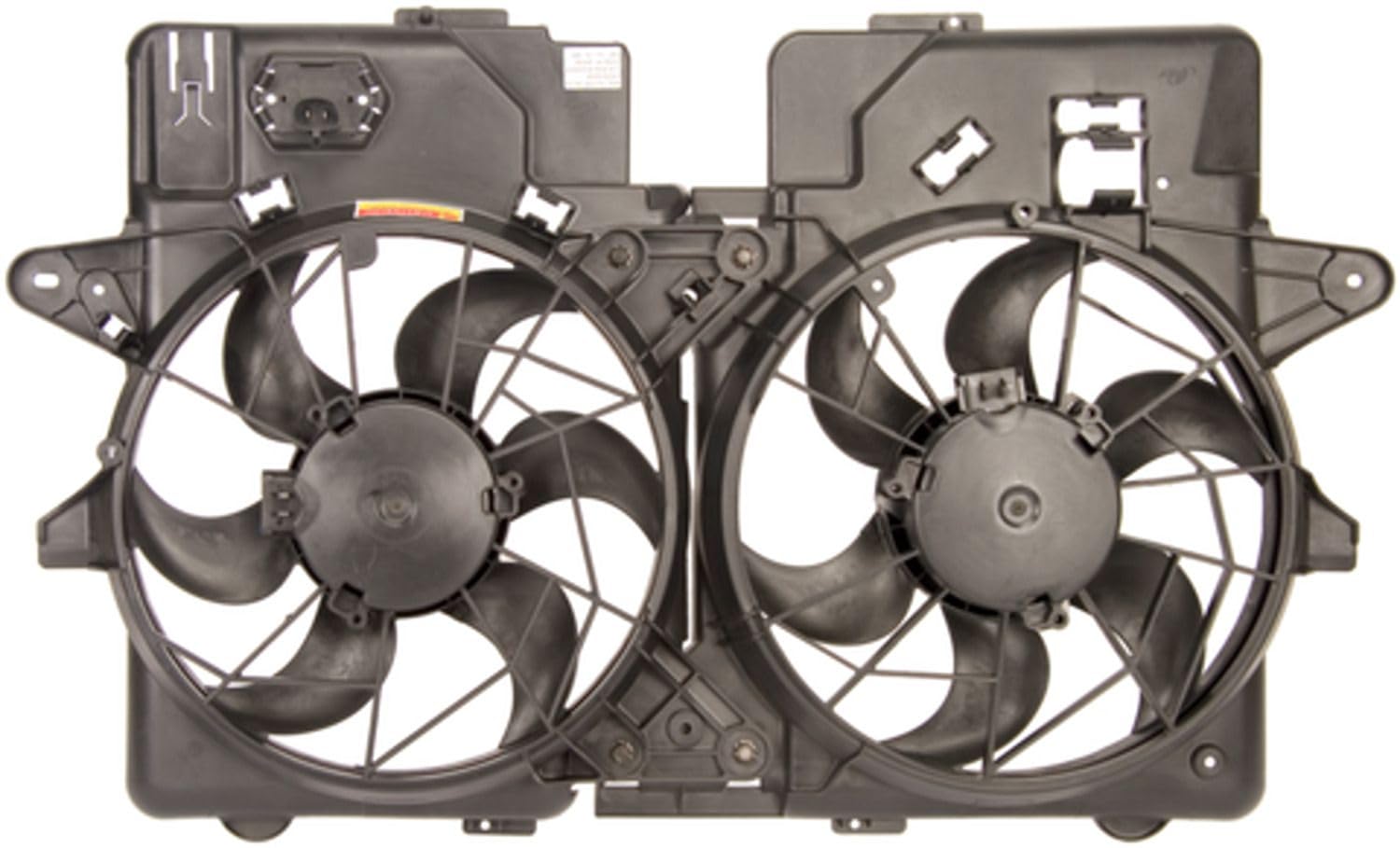 Four Seasons 75607 Radiator Fan Motor Assembly - Replacement for Car Cooling System - Perfect for Overheating Prevention & Engine Temperature Control in Summer Driving