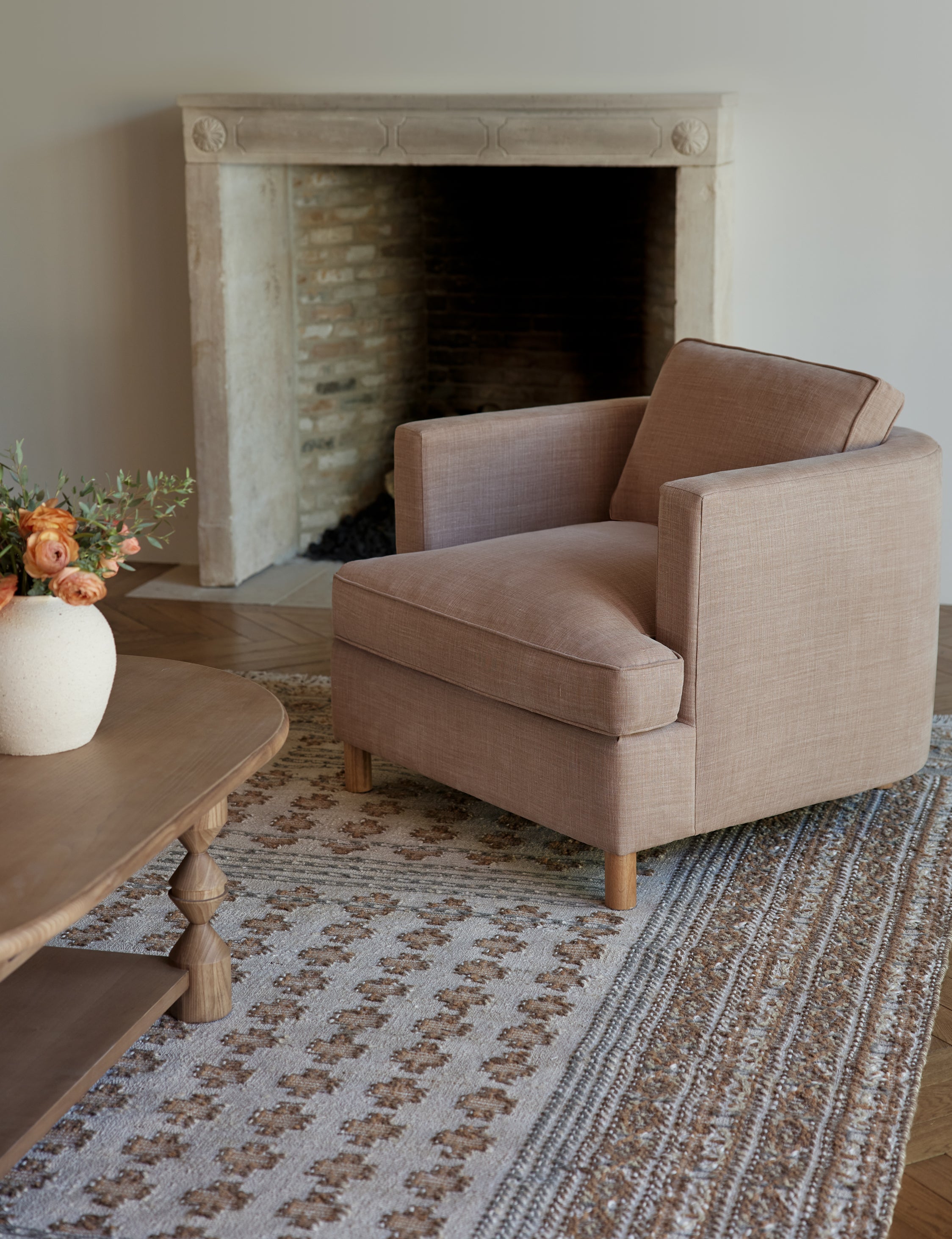 Belton Accent Chair by Ginny Macdonald - Modern Living Room Armchair for Home Decor, Reading Nook & Cozy Sitting Area