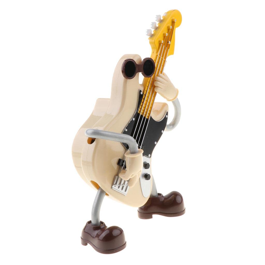 Almencla Wind Up Music Box - Guitar Style Dancing Guitarist Musical Toy for Girls | Perfect Birthday Gift, Room Decor & Collectible for Music Lovers