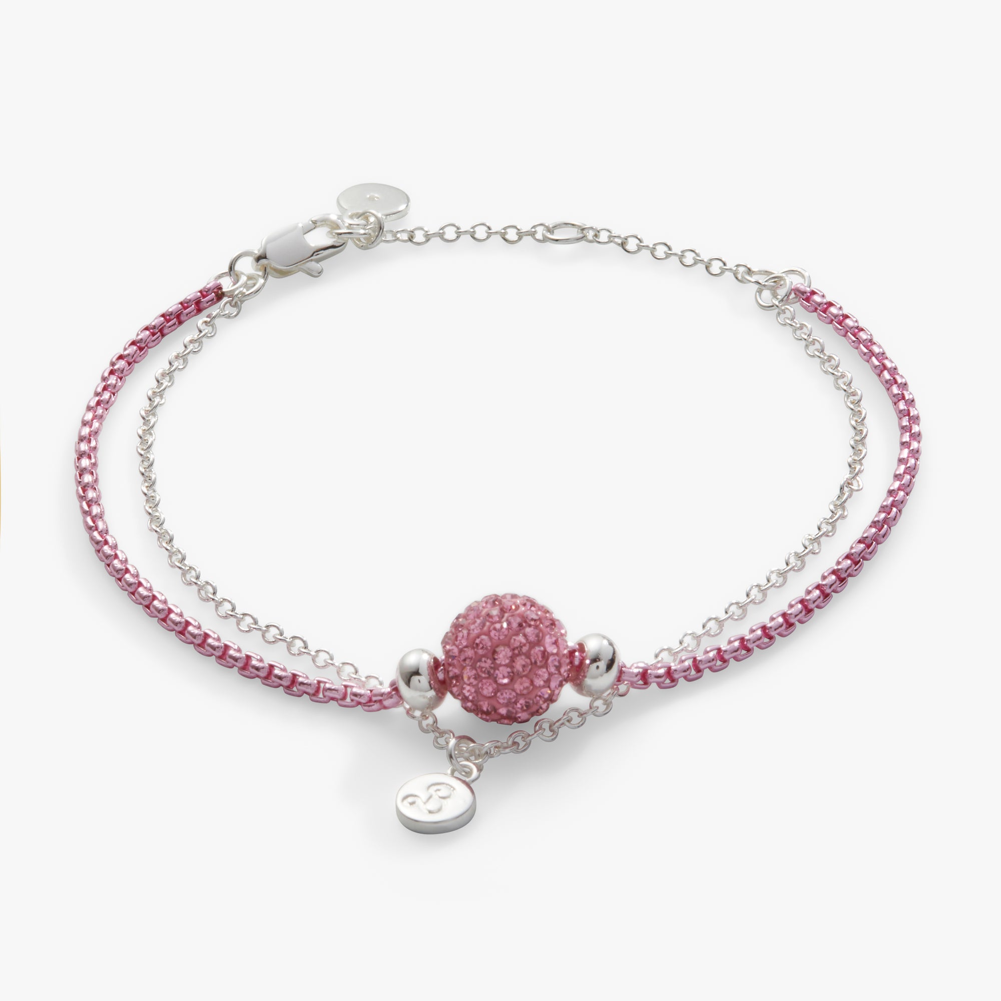 Barbie The Movie Disco Double Layer Adjustable Bracelet - Fashion Jewelry for Women & Girls - Perfect for Parties, Cosplay & Collectors